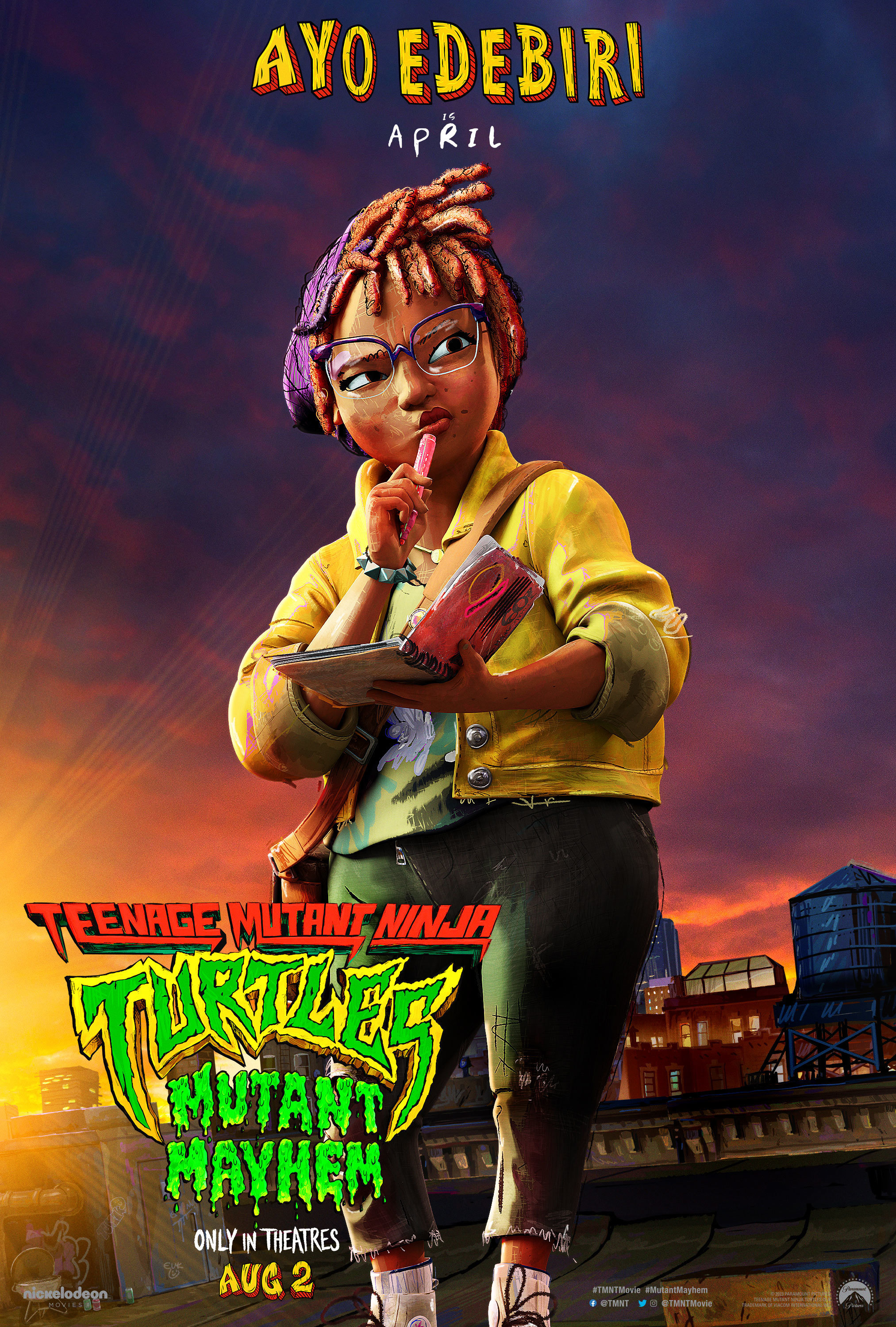 Mega Sized Movie Poster Image for Teenage Mutant Ninja Turtles: Mutant Mayhem (#26 of 48)