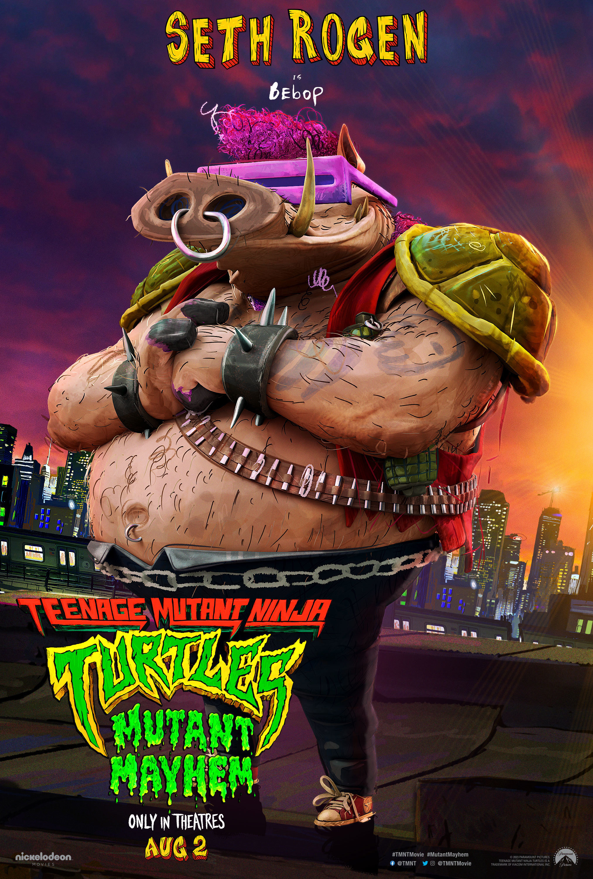 Teenage Mutant Ninja Turtles: Mutant Mayhem Movie Poster (#40 of 48) - IMP  Awards