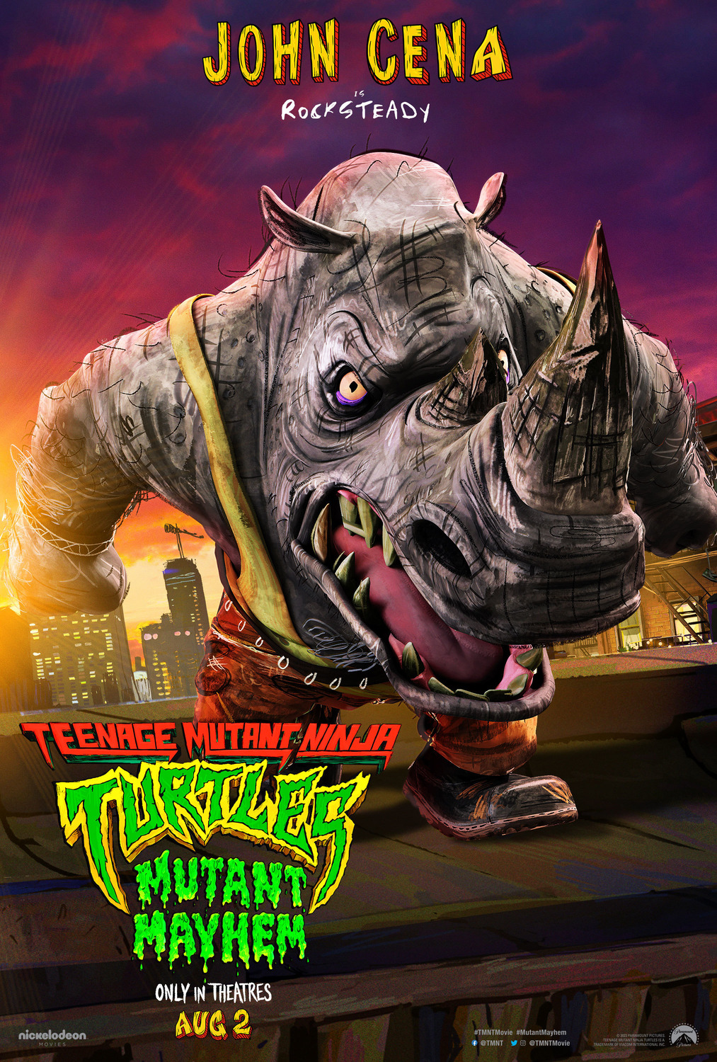 Tartarughe Ninja (TMNT) Sewer Shredders: Action Figure Mondo Gecko Da 13 Cm Con Skateboard - Tira Indietro E Vai, Modalità Battaglia - Giocattolo Ufficiale Per Bambini 3+ Anni