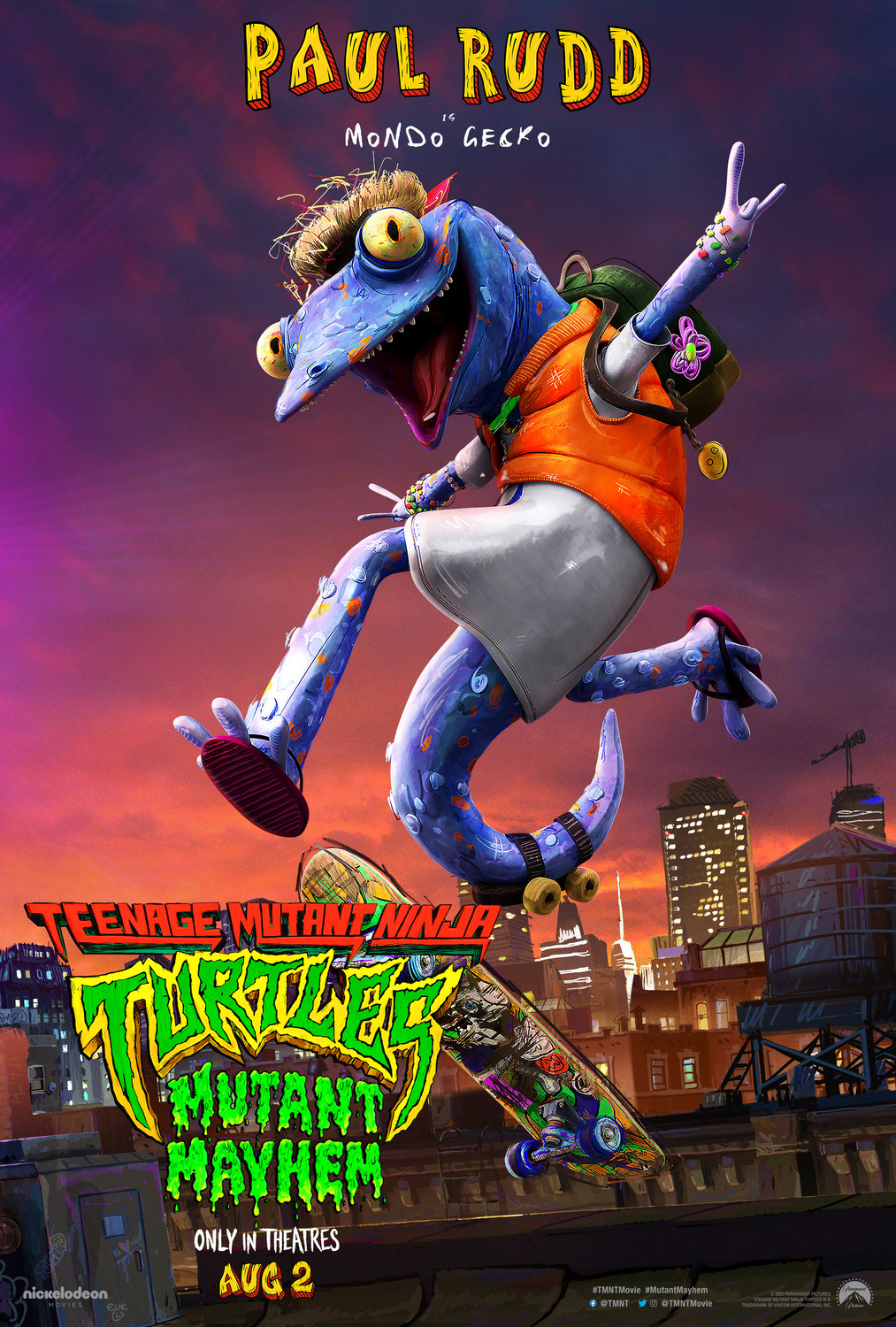 Extra Large Movie Poster Image for Teenage Mutant Ninja Turtles: Mutant Mayhem (#30 of 48)