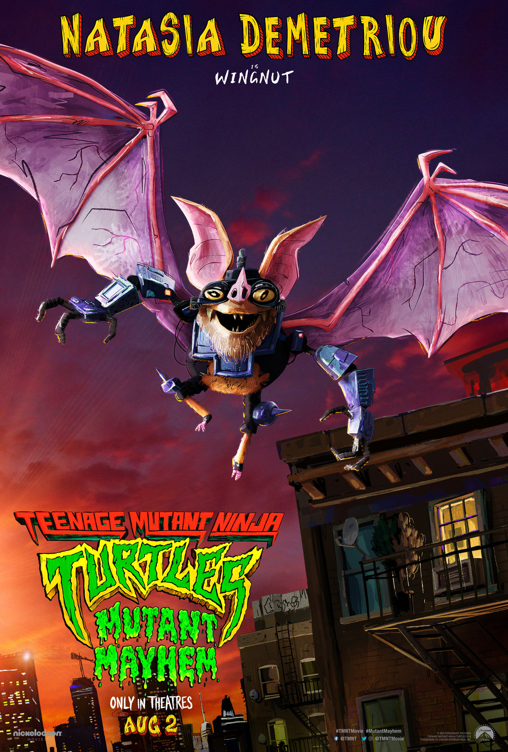 Extra Large Movie Poster Image for Teenage Mutant Ninja Turtles: Mutant Mayhem (#31 of 48)