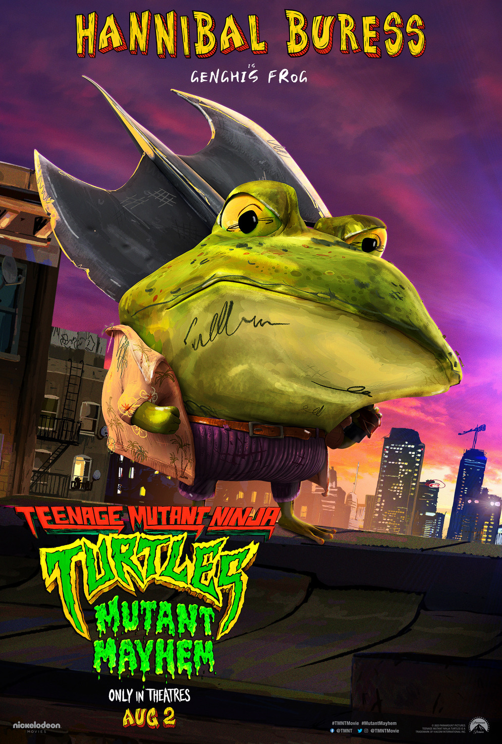 Extra Large Movie Poster Image for Teenage Mutant Ninja Turtles: Mutant Mayhem (#34 of 48)