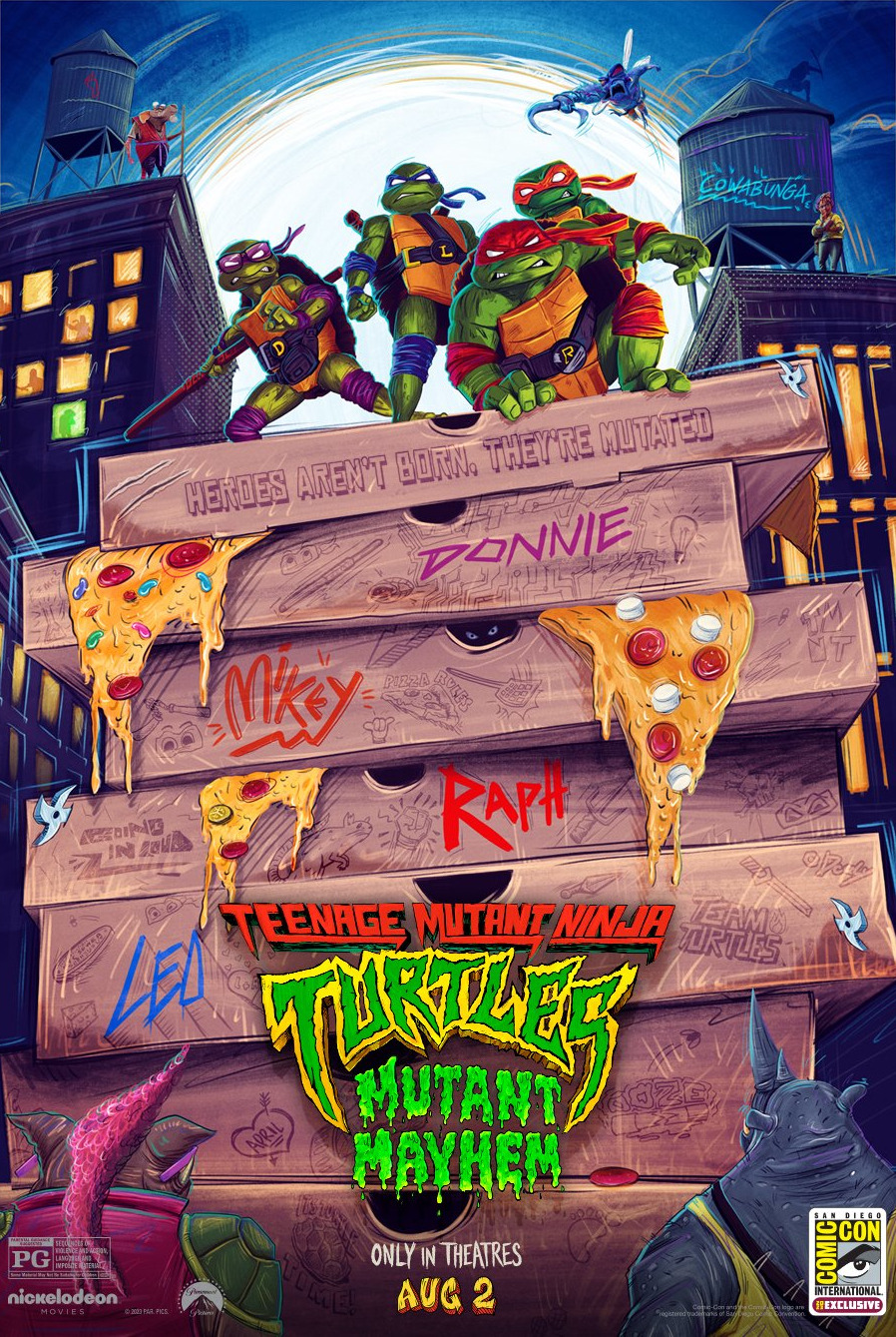 Extra Large Movie Poster Image for Teenage Mutant Ninja Turtles: Mutant Mayhem (#40 of 48)