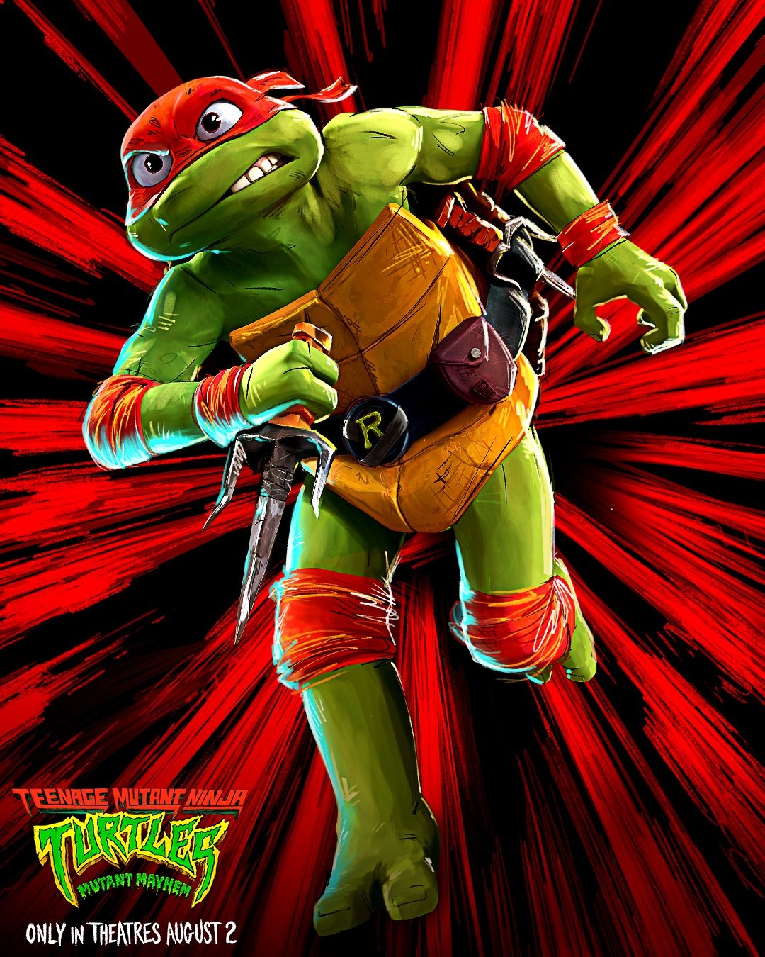 Extra Large Movie Poster Image for Teenage Mutant Ninja Turtles: Mutant Mayhem (#43 of 48)