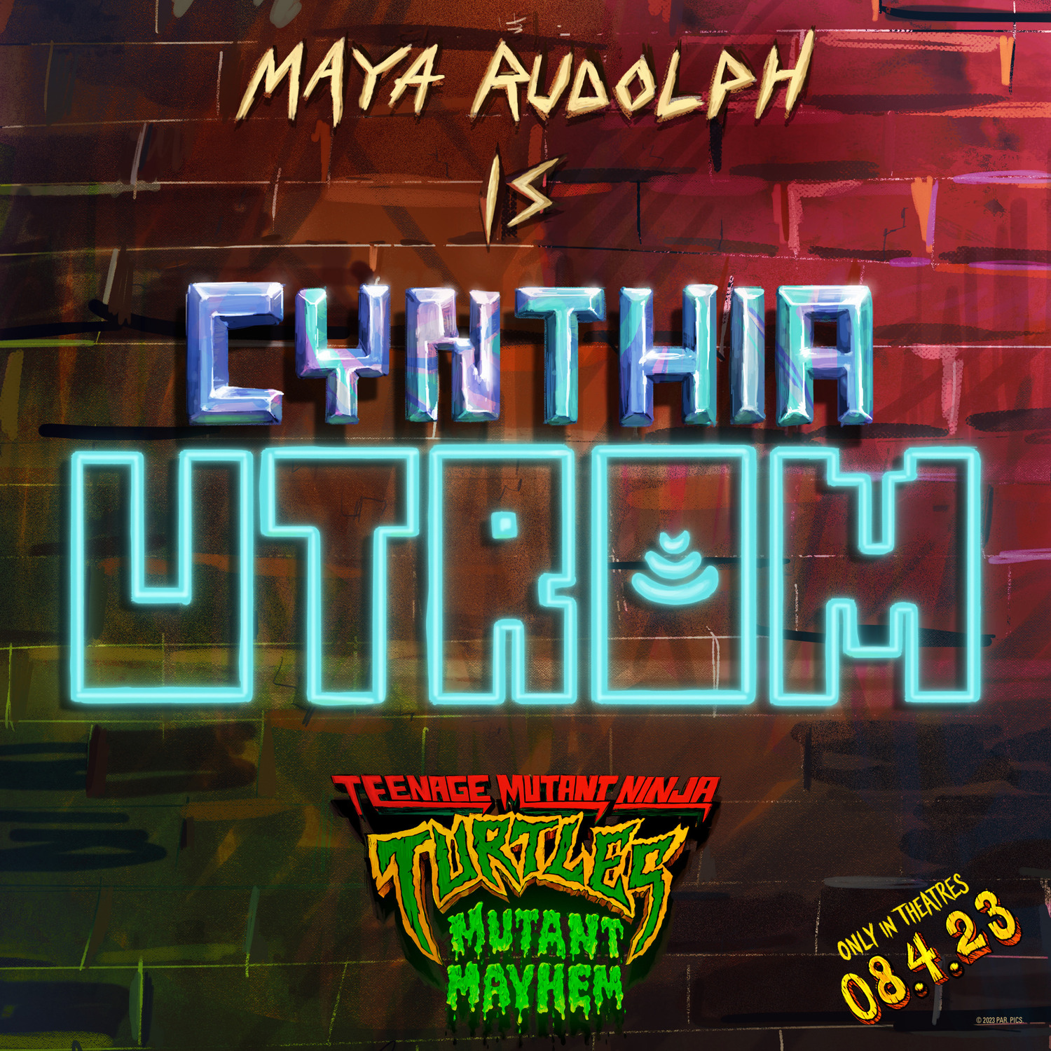 Extra Large Movie Poster Image for Teenage Mutant Ninja Turtles: Mutant Mayhem (#8 of 48)