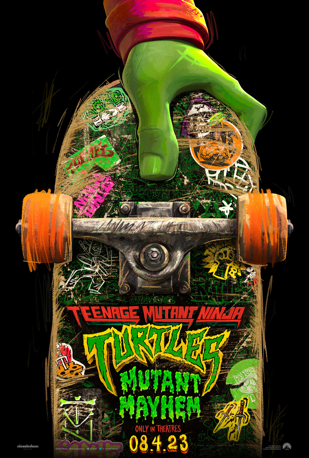 Extra Large Movie Poster Image for Teenage Mutant Ninja Turtles: Mutant Mayhem (#1 of 48)