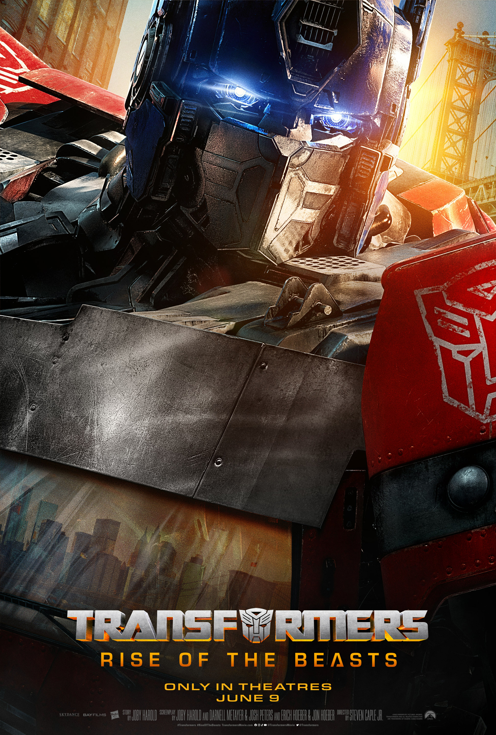 Mega Sized Movie Poster Image for Transformers: Rise of the Beasts (#3 of 37)