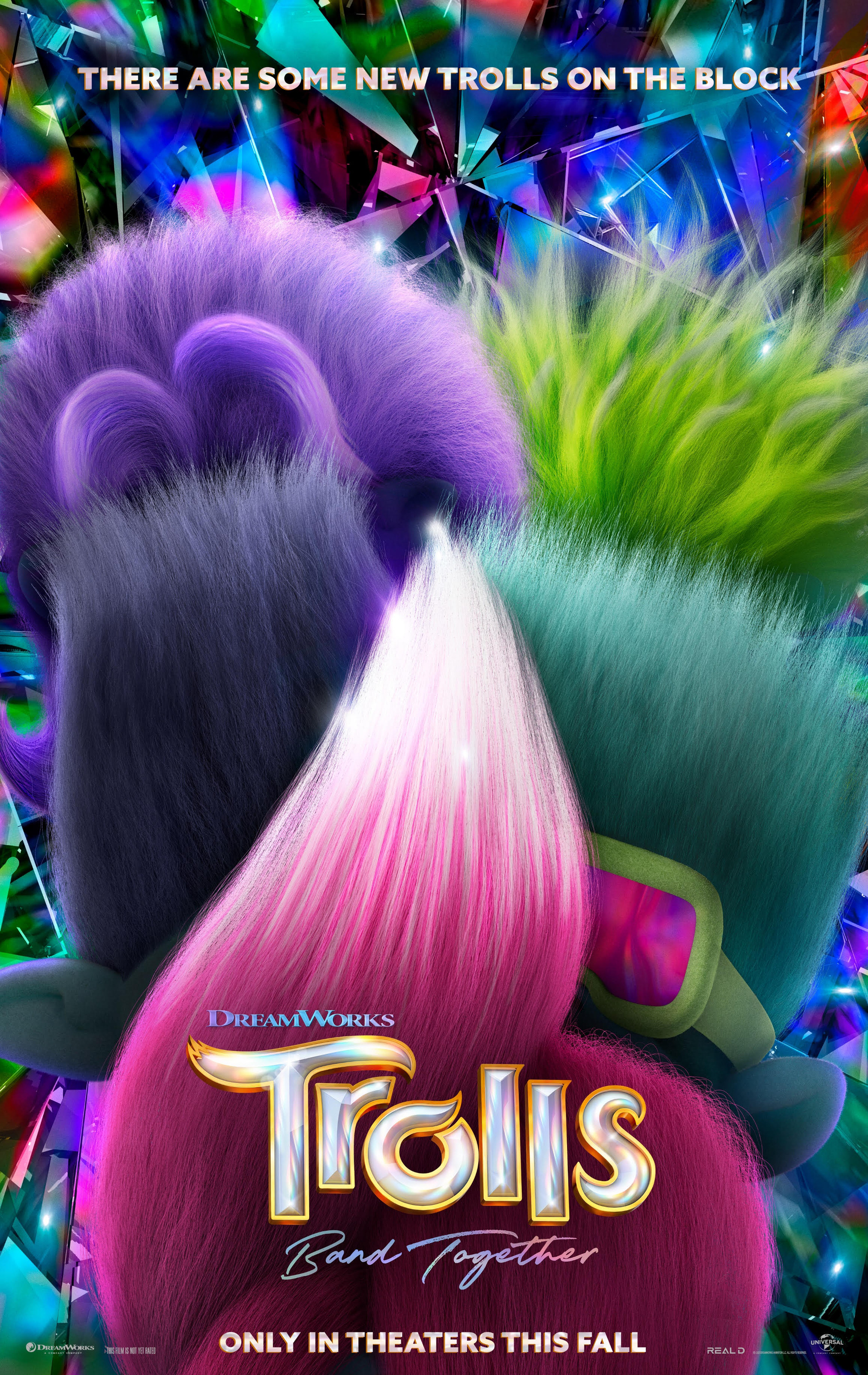 Mega Sized Movie Poster Image for Trolls Band Together (#1 of 6)