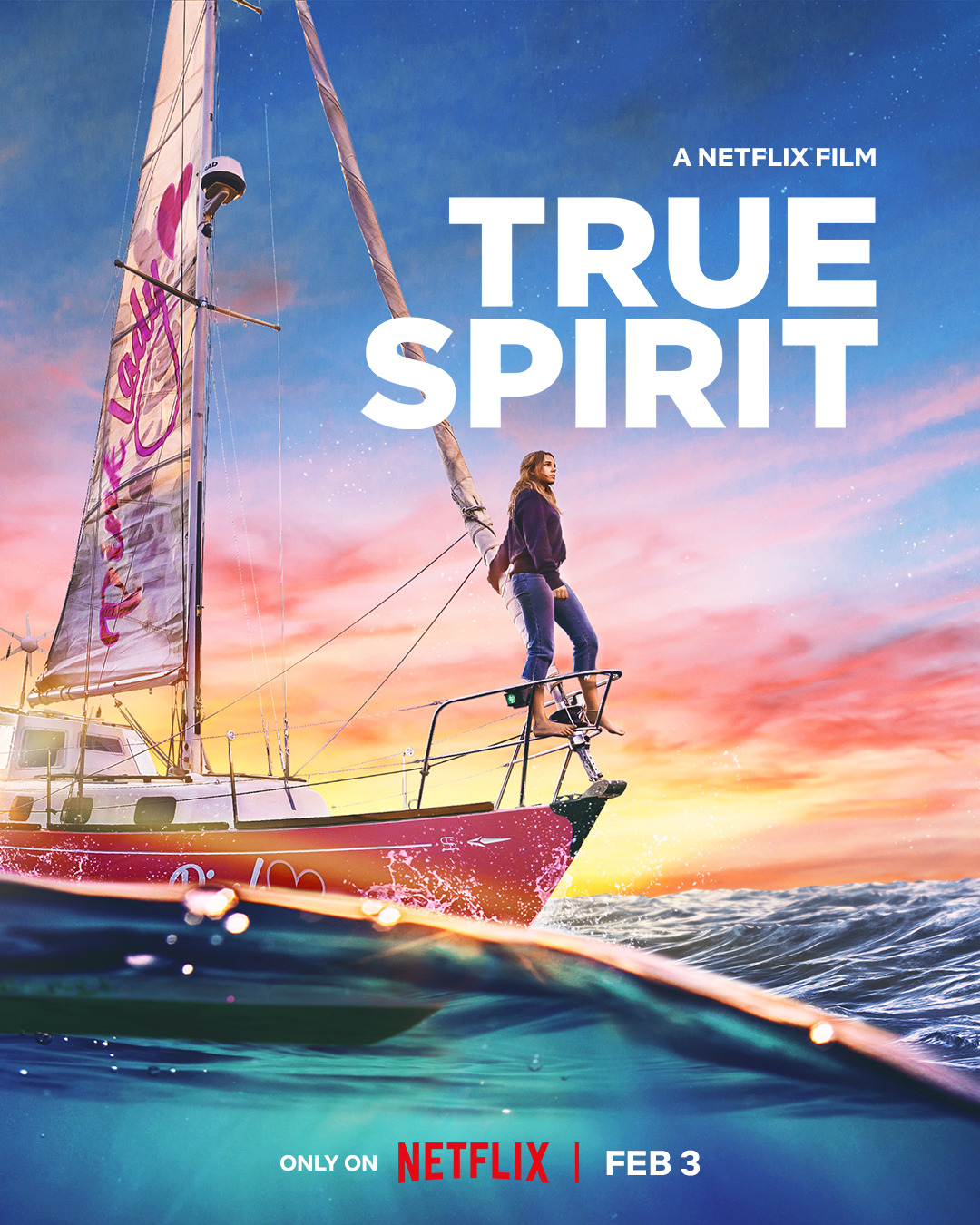 Extra Large Movie Poster Image for True Spirit 