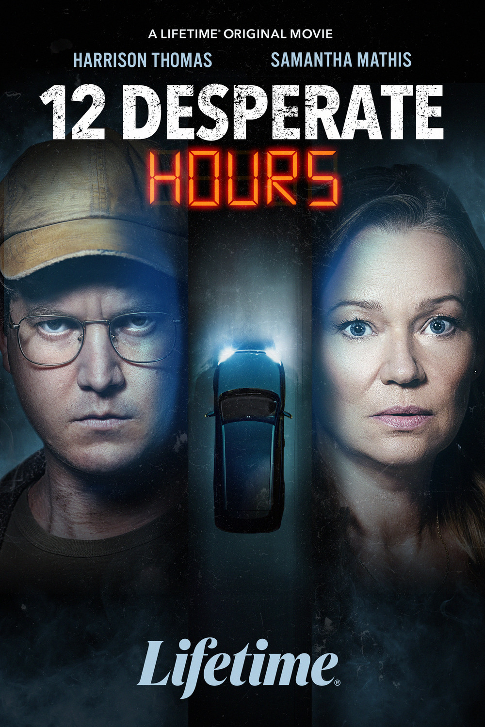 Extra Large Movie Poster Image for 12 Desperate Hours 