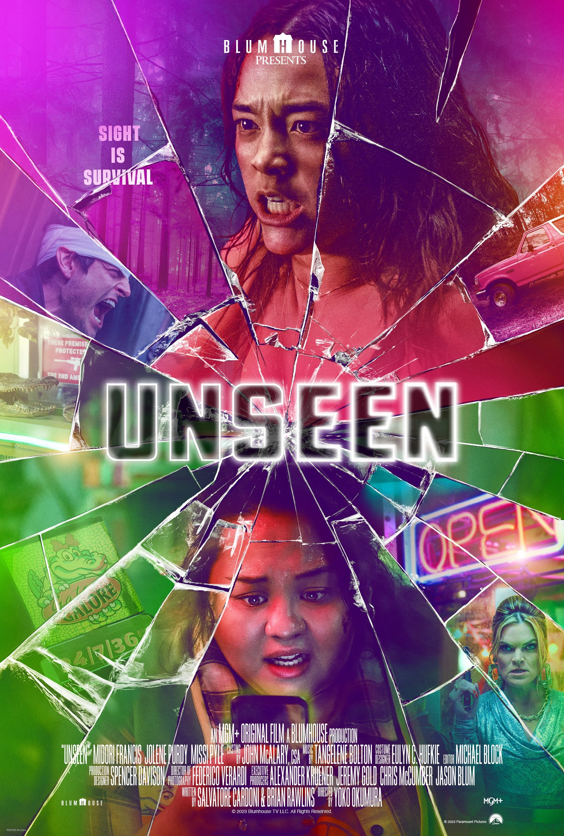 Mega Sized Movie Poster Image for Unseen 