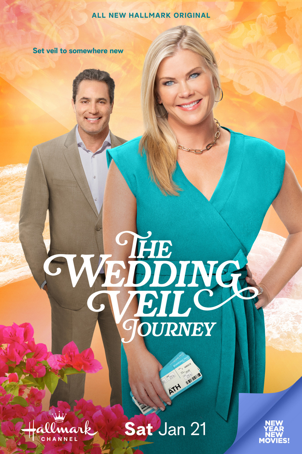 Extra Large Movie Poster Image for The Wedding Veil Journey 
