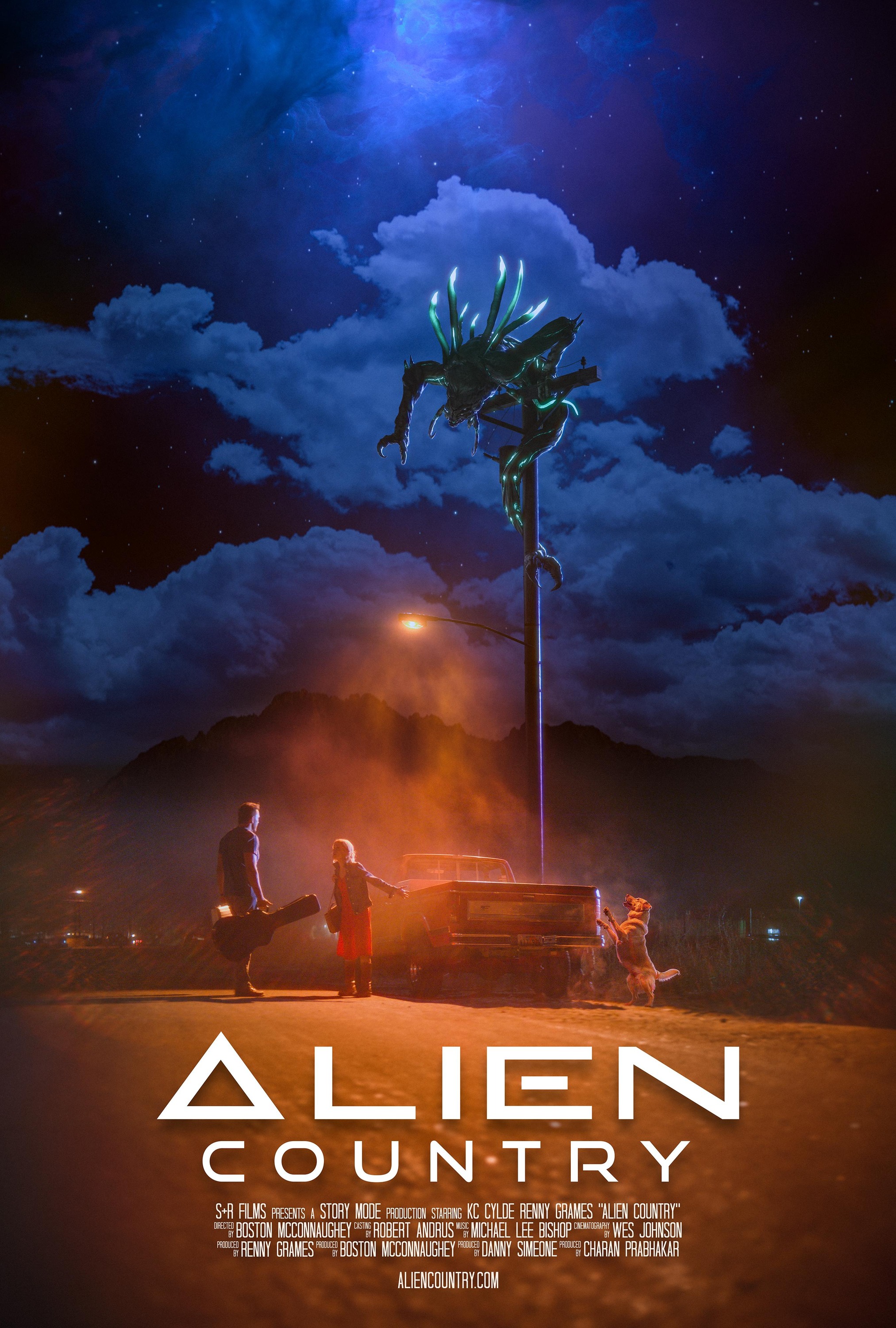 Mega Sized Movie Poster Image for Alien Country (#2 of 4)