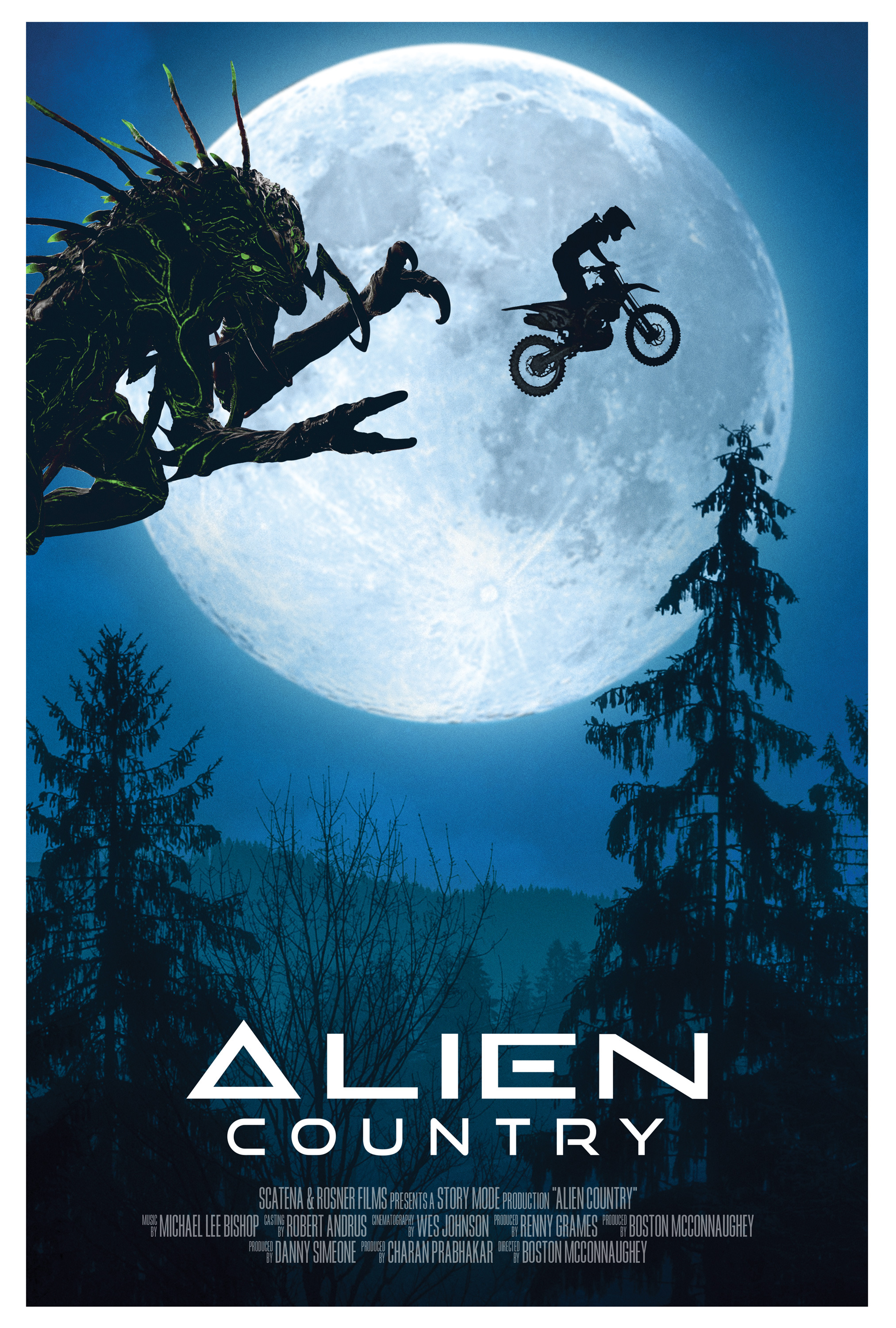 Mega Sized Movie Poster Image for Alien Country (#4 of 4)