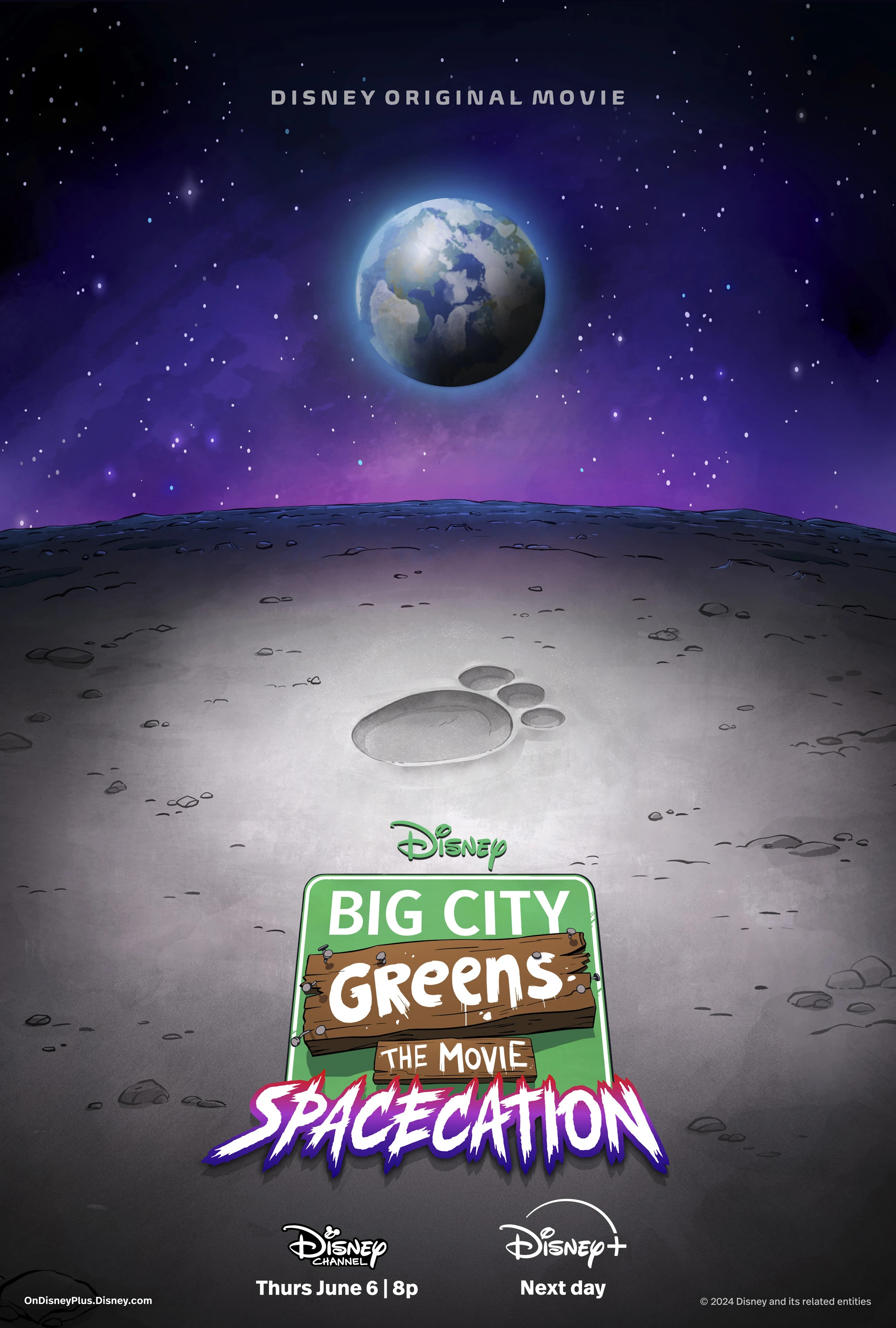 Mega Sized Movie Poster Image for Big City Greens the Movie: Spacecation 