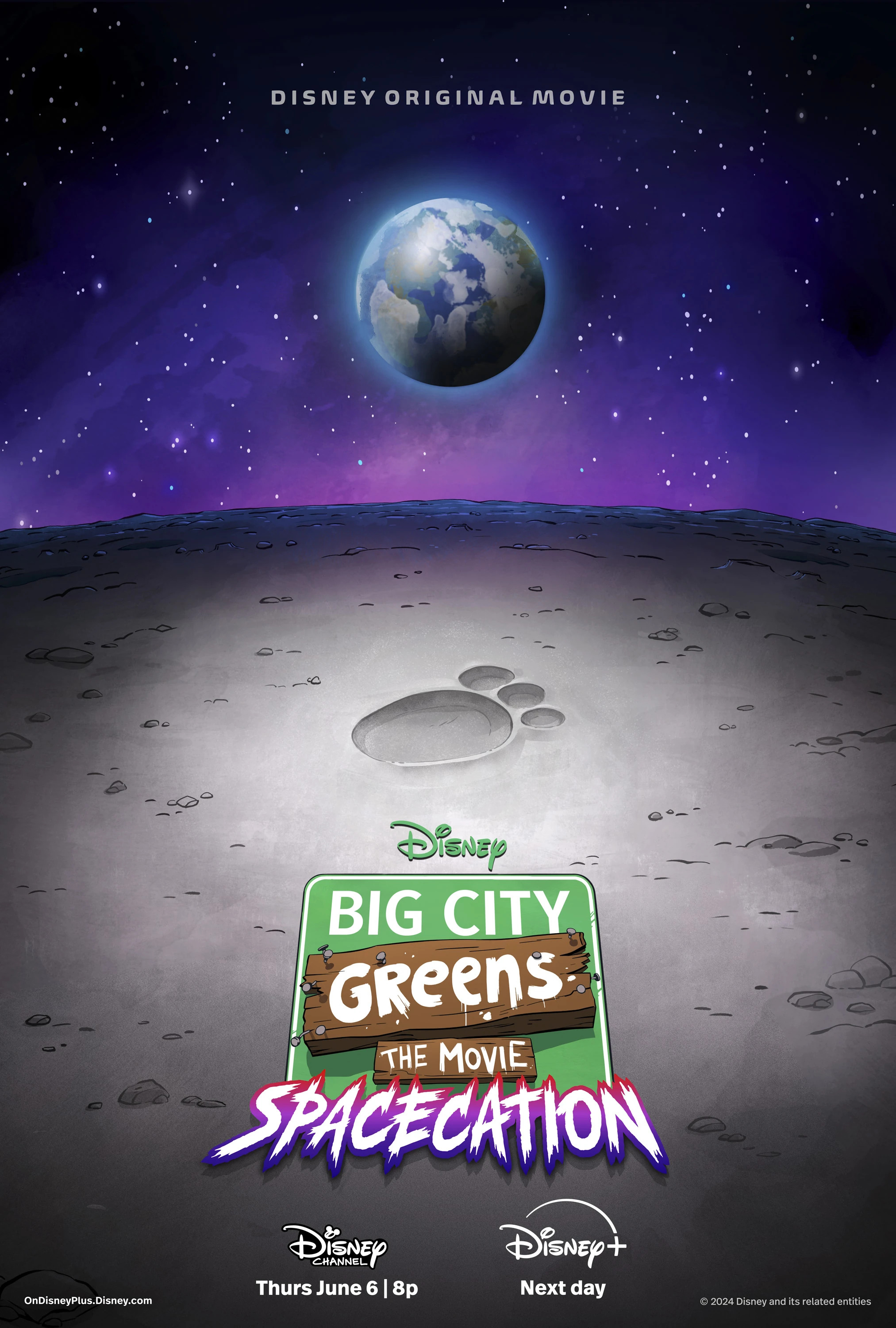 Mega Sized Movie Poster Image for Big City Greens the Movie: Spacecation (#1 of 2)