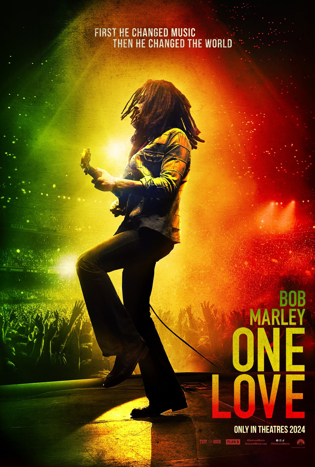 Extra Large Movie Poster Image for Bob Marley: One Love (#2 of 5)