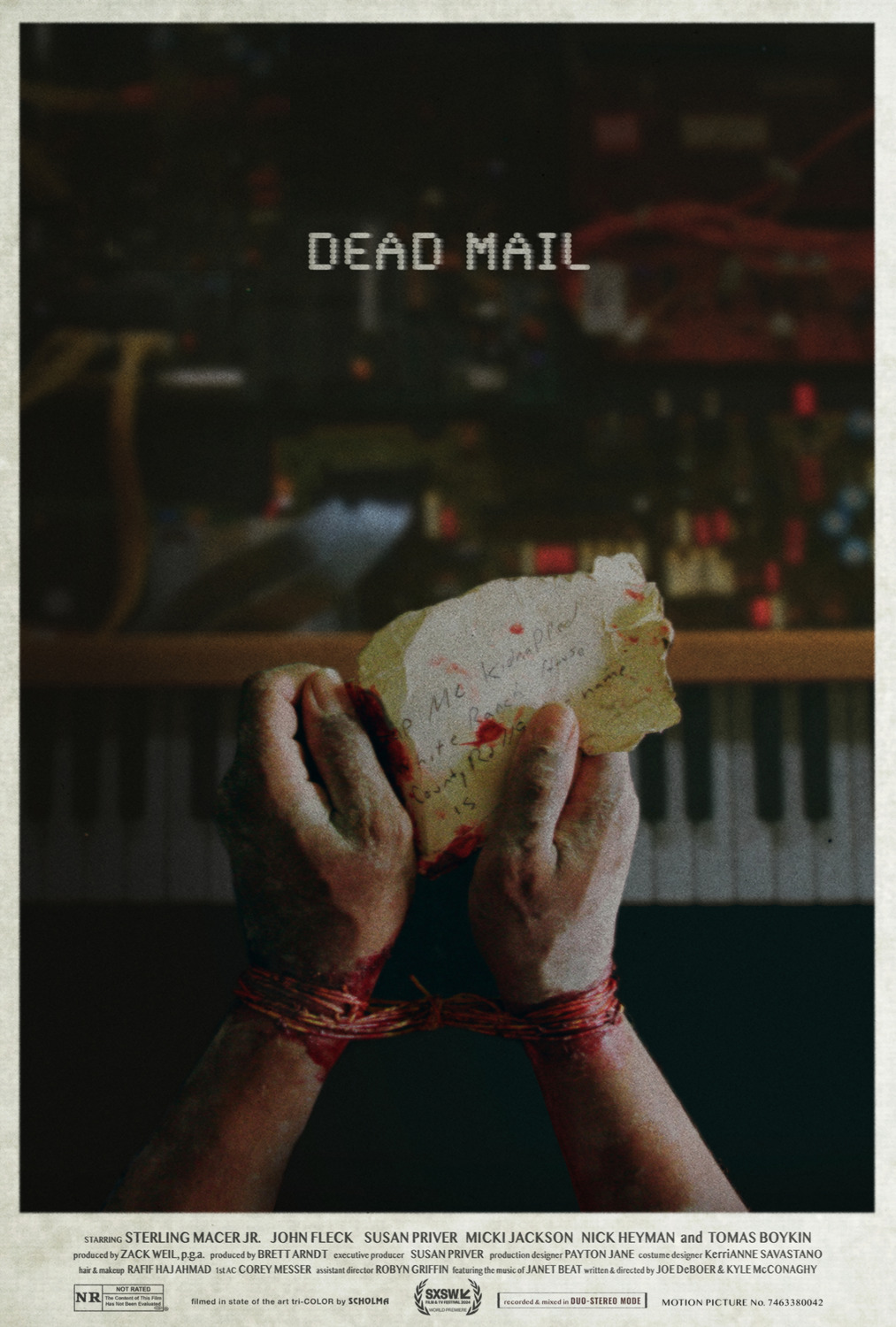 Extra Large Movie Poster Image for Dead Mail 