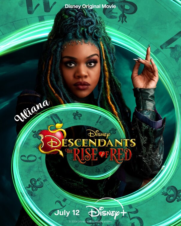 Descendants: The Rise of Red Movie Poster