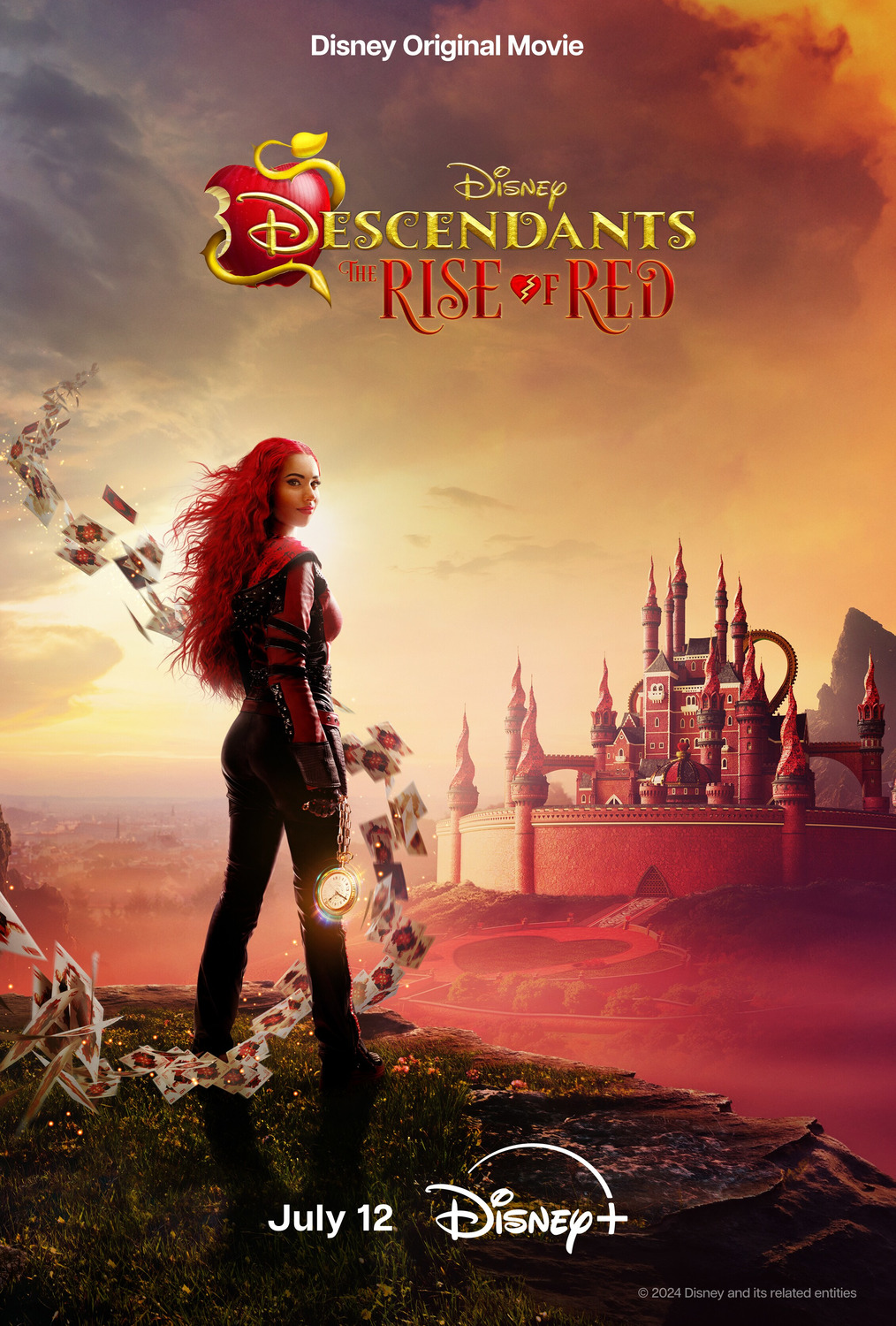 Extra Large Movie Poster Image for Descendants: The Rise of Red (#1 of 13)