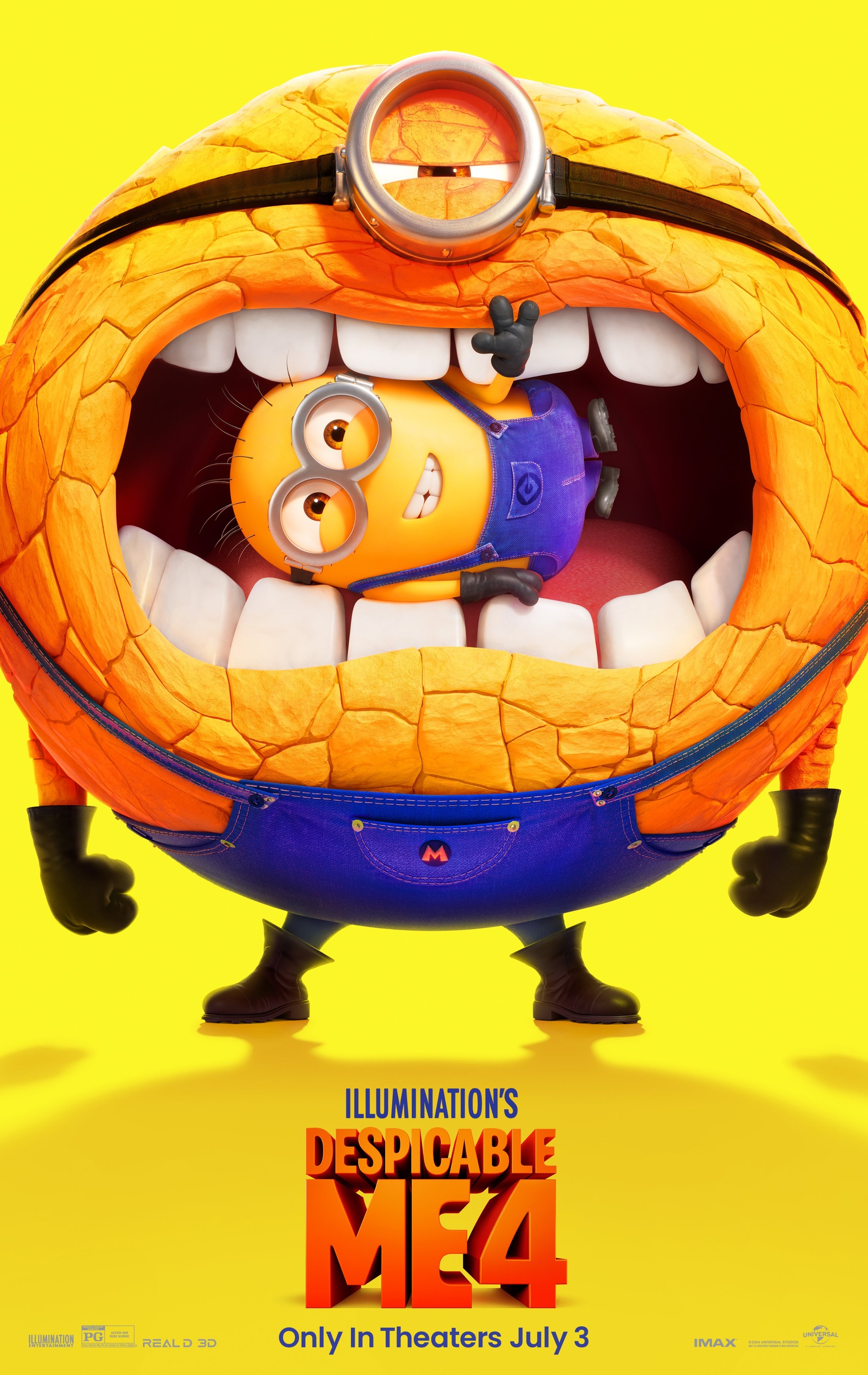 Mega Sized Movie Poster Image for Despicable Me 4 (#2 of 3)