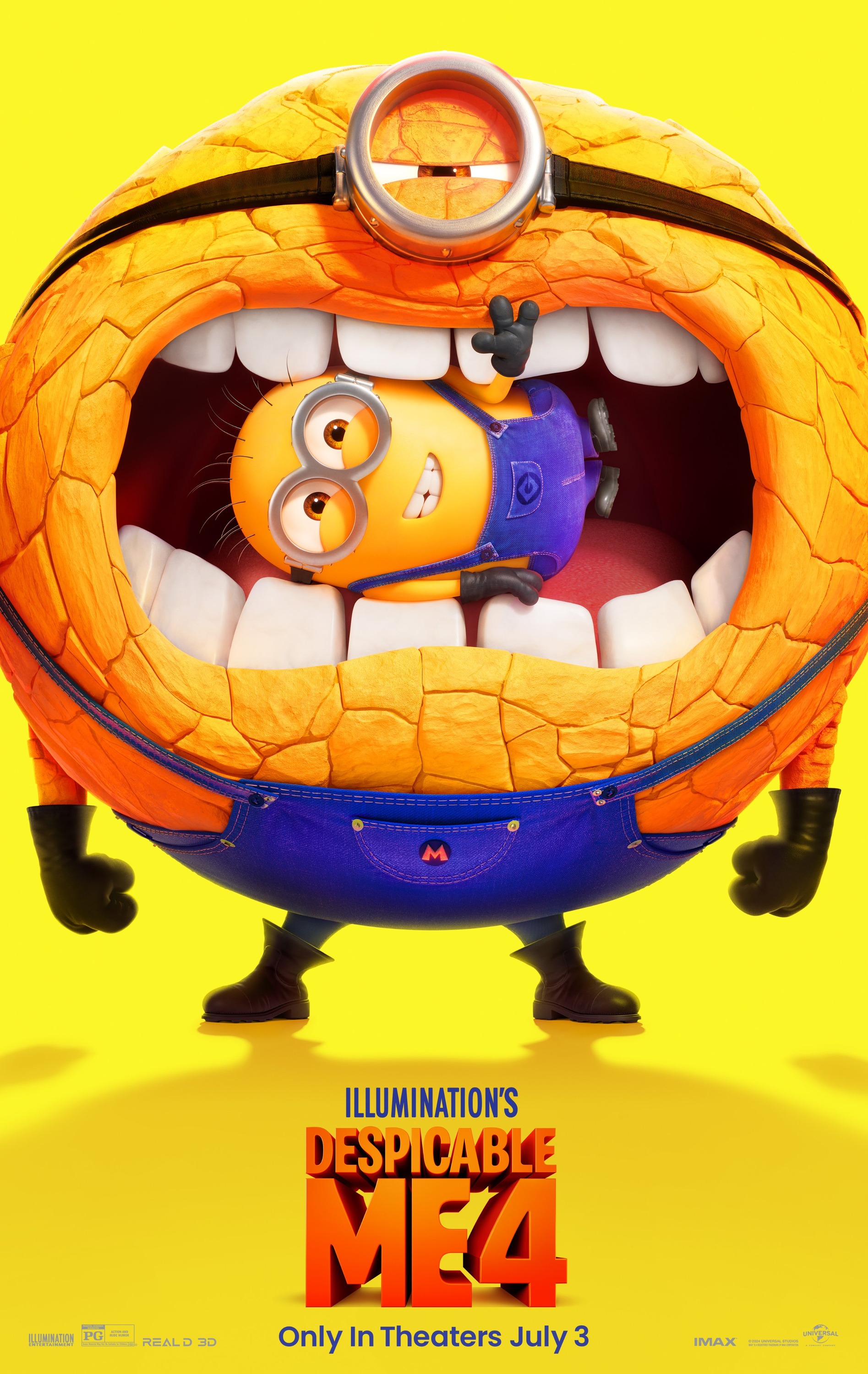 Mega Sized Movie Poster Image for Despicable Me 4 (#2 of 10)