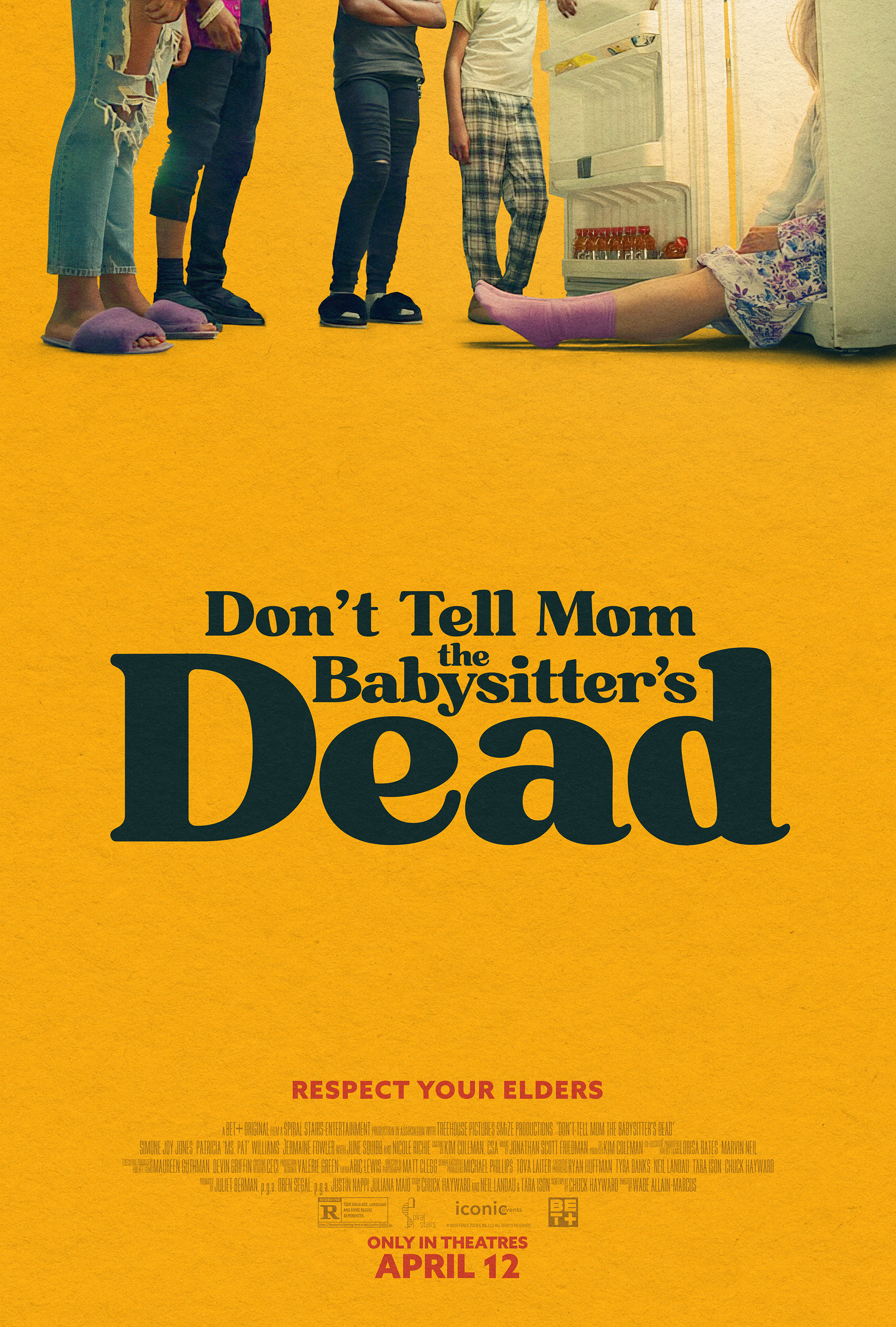Mega Sized Movie Poster Image for Don't Tell Mom the Babysitter's Dead 