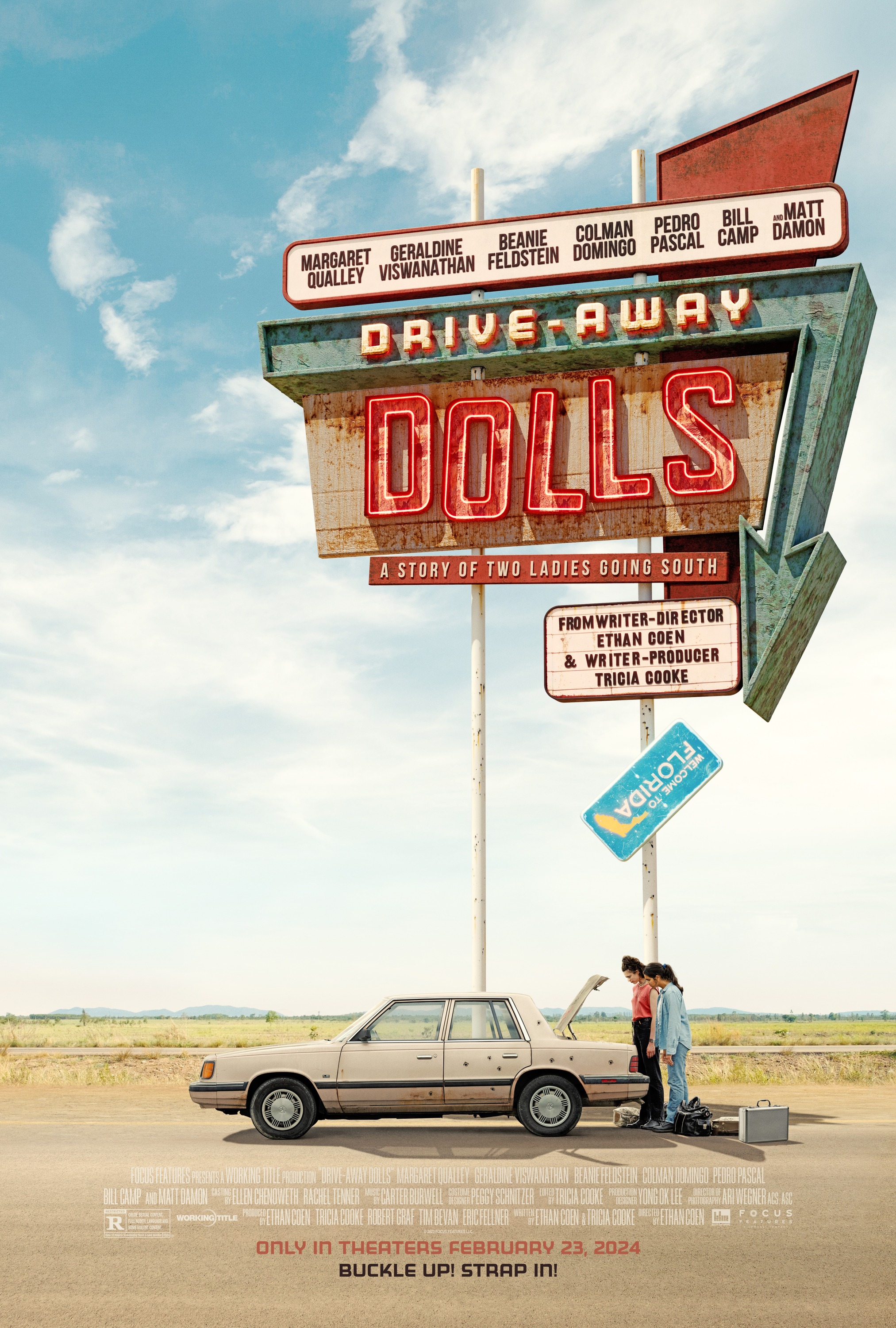 Mega Sized Movie Poster Image for Drive-Away Dolls (#2 of 3)