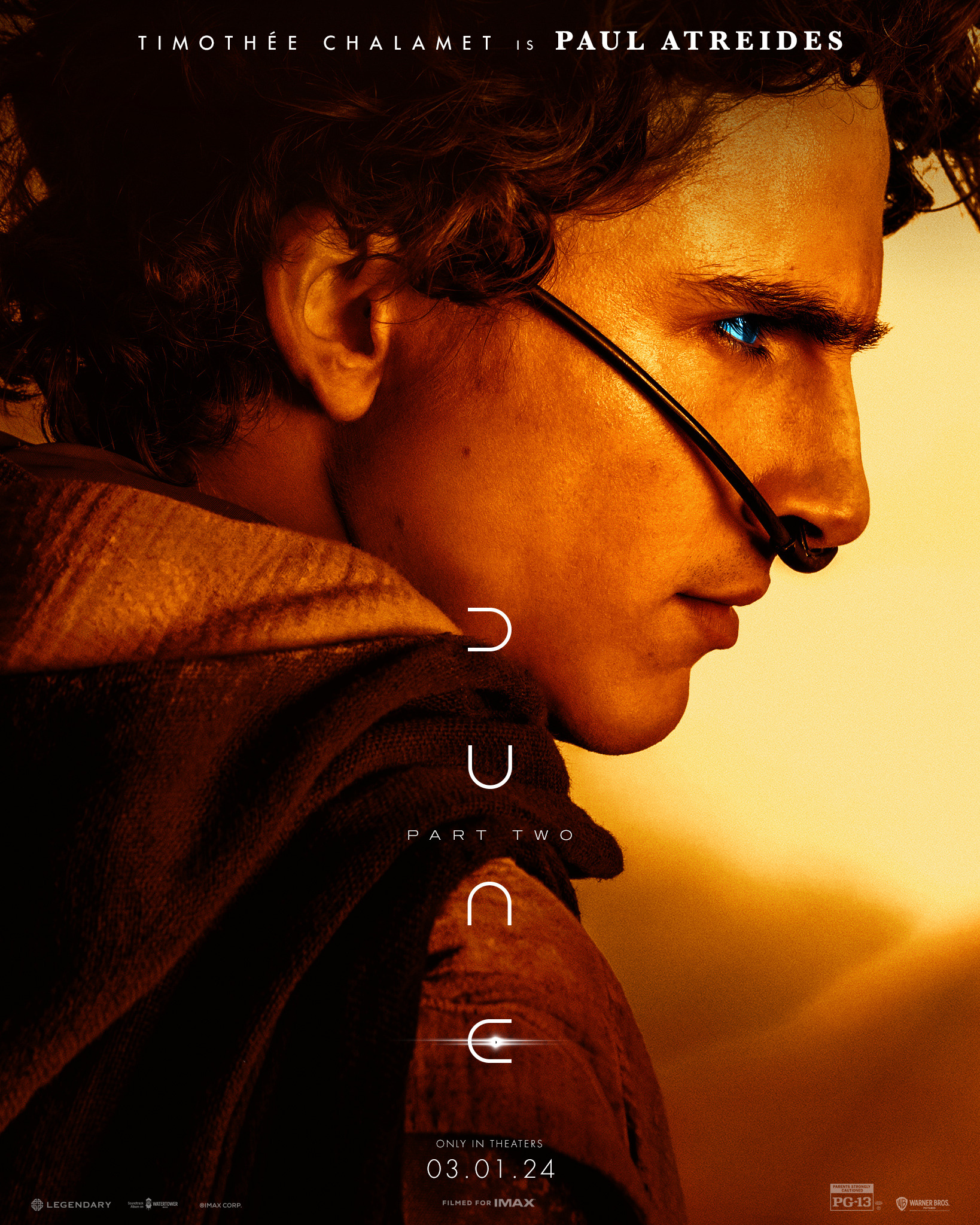 Mega Sized Movie Poster Image for Dune 2 (#2 of 31)