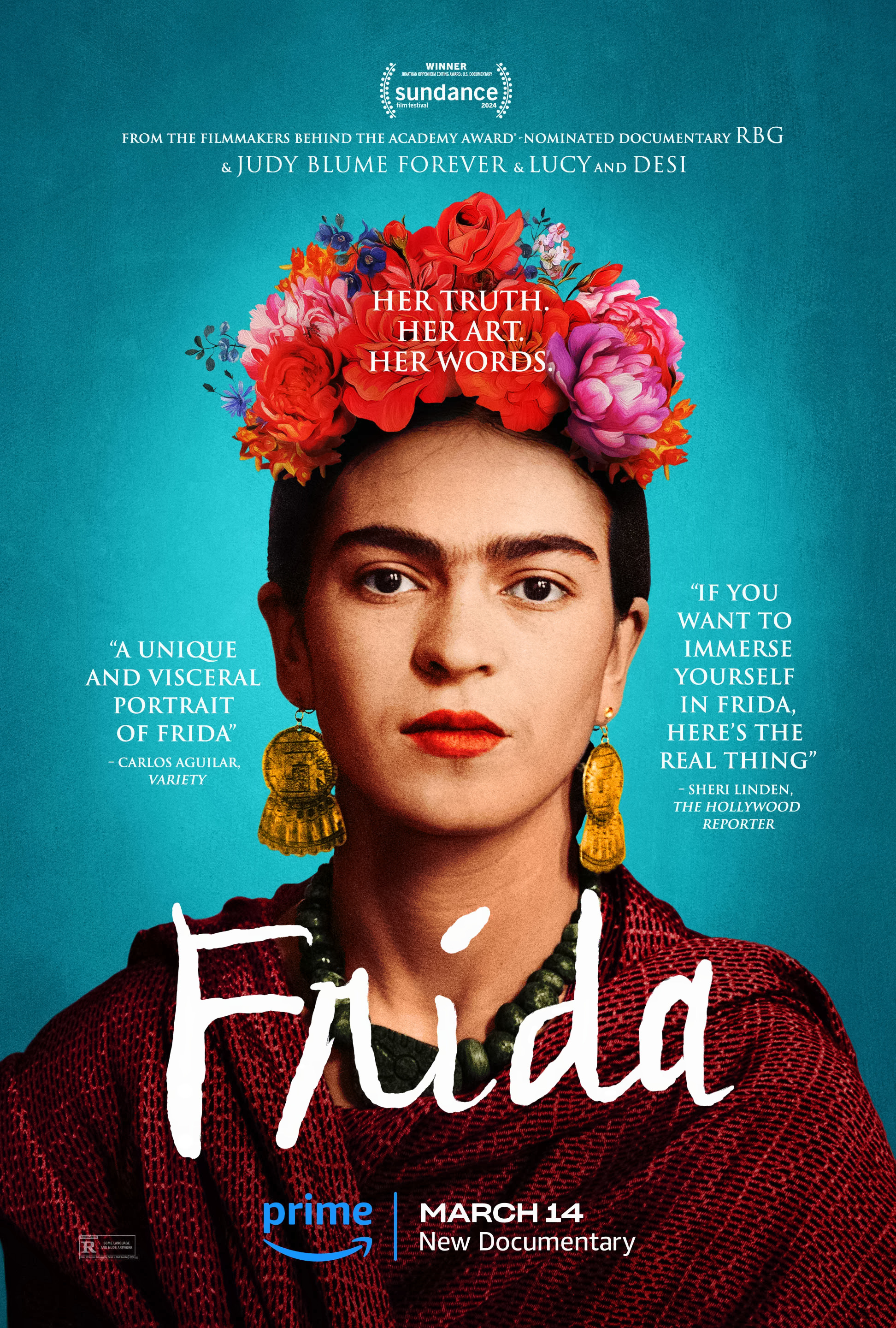 Mega Sized Movie Poster Image for Frida 