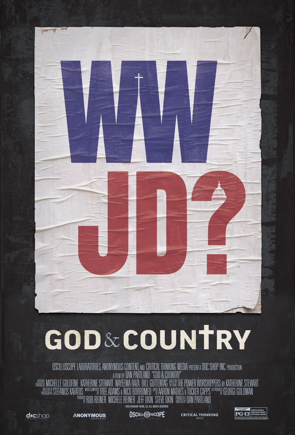 Extra Large Movie Poster Image for God & Country 
