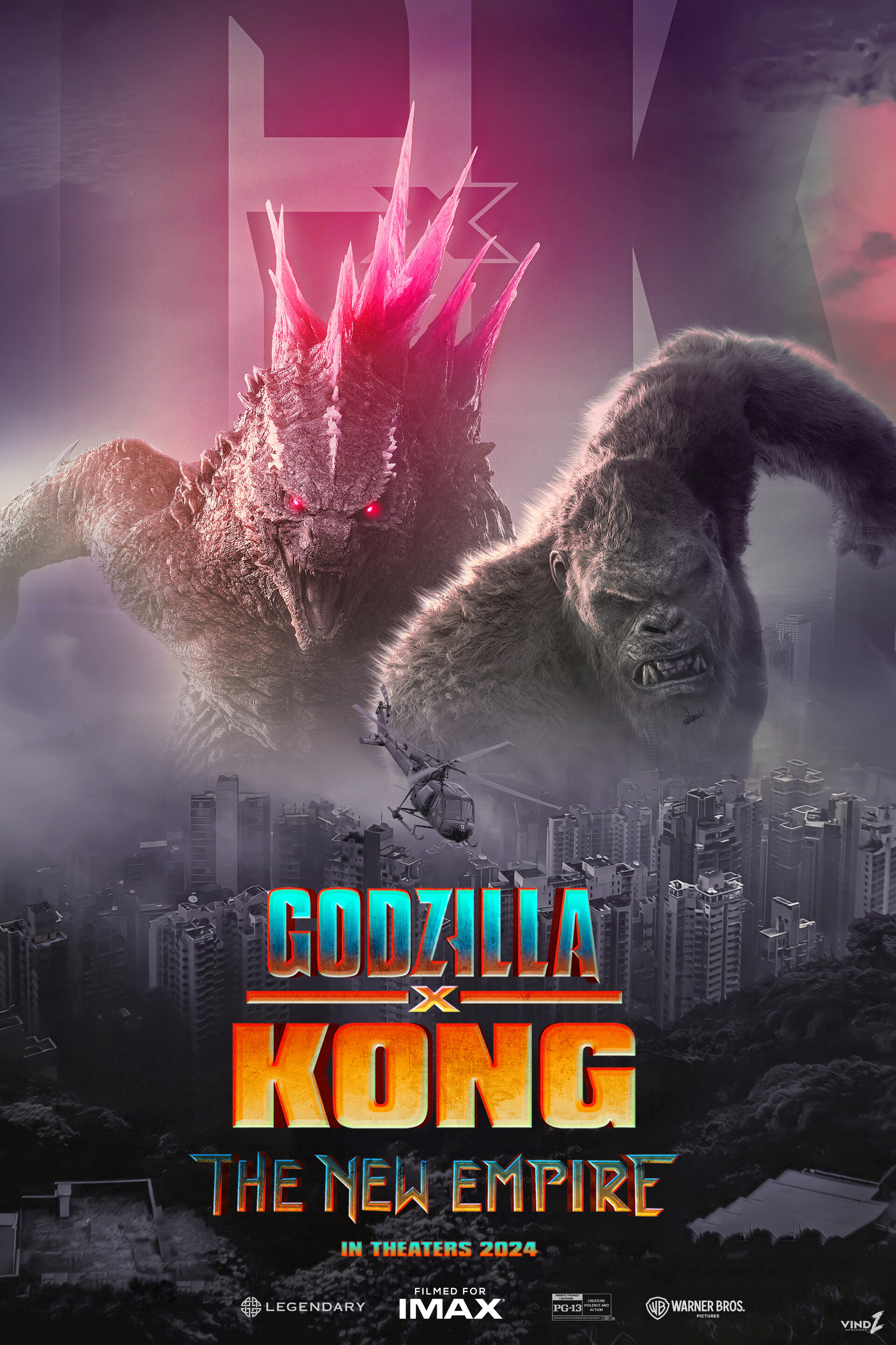 Mega Sized Movie Poster Image for Godzilla x Kong: The New Empire (#19 of 19)