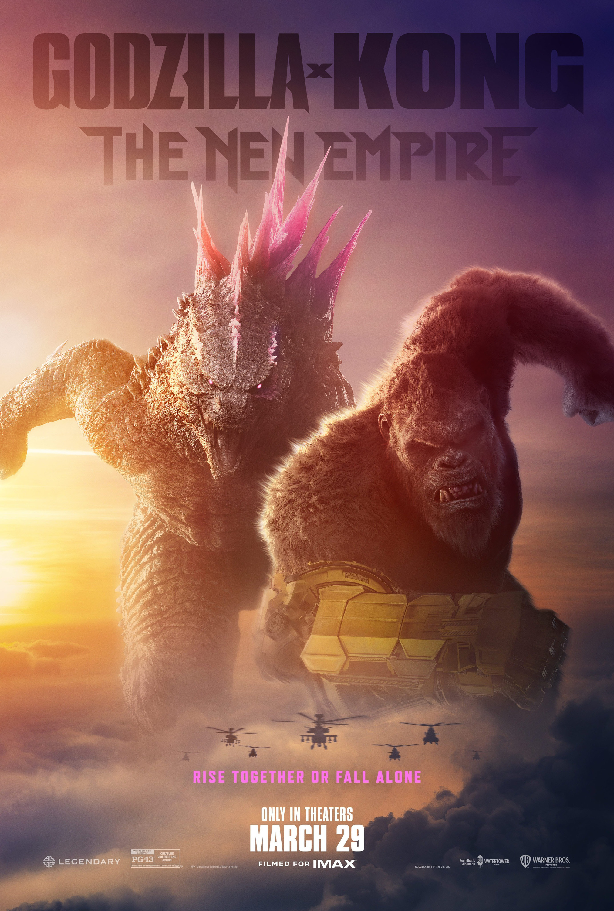 Mega Sized Movie Poster Image for Godzilla x Kong: The New Empire (#7 of 19)