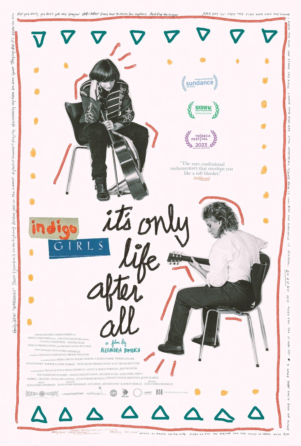 Extra Large Movie Poster Image for Indigo Girls: It's Only Life After All 