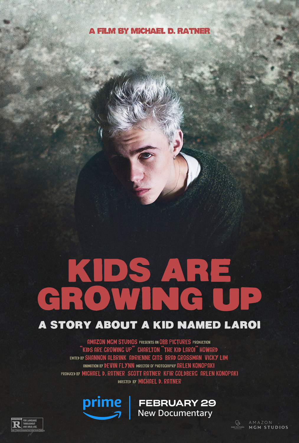 Extra Large Movie Poster Image for Kids Are Growing Up: A Story About A Kid Named Laroi 