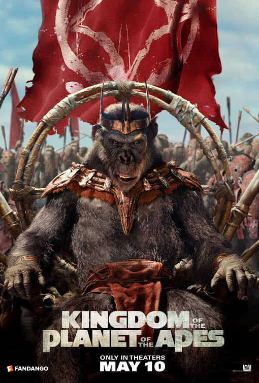 Kingdom of the Planet of the Apes Movie Poster