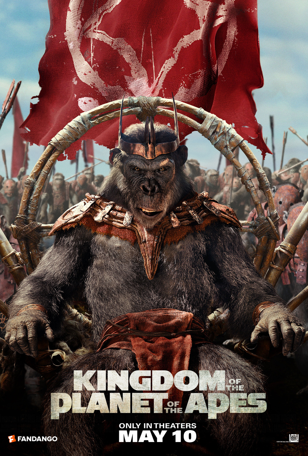 Extra Large Movie Poster Image for Kingdom of the Planet of the Apes (#11 of 22)