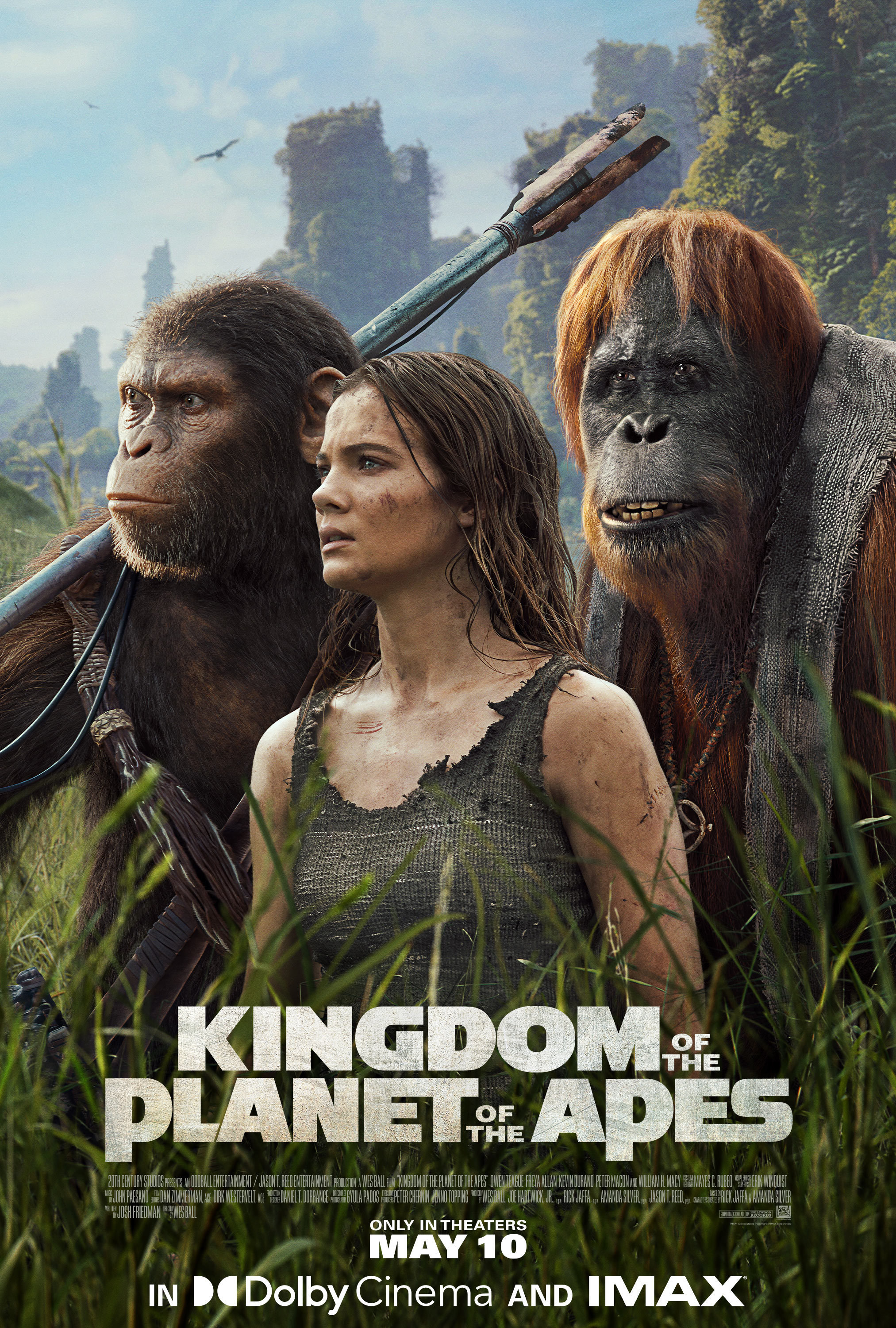 Mega Sized Movie Poster Image for Kingdom of the Planet of the Apes (#12 of 22)