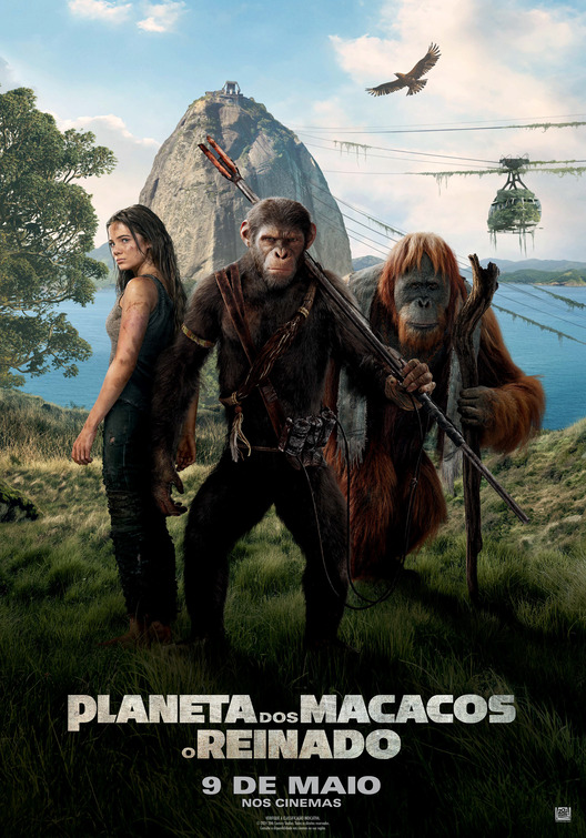 Kingdom of the Planet of the Apes Movie Poster