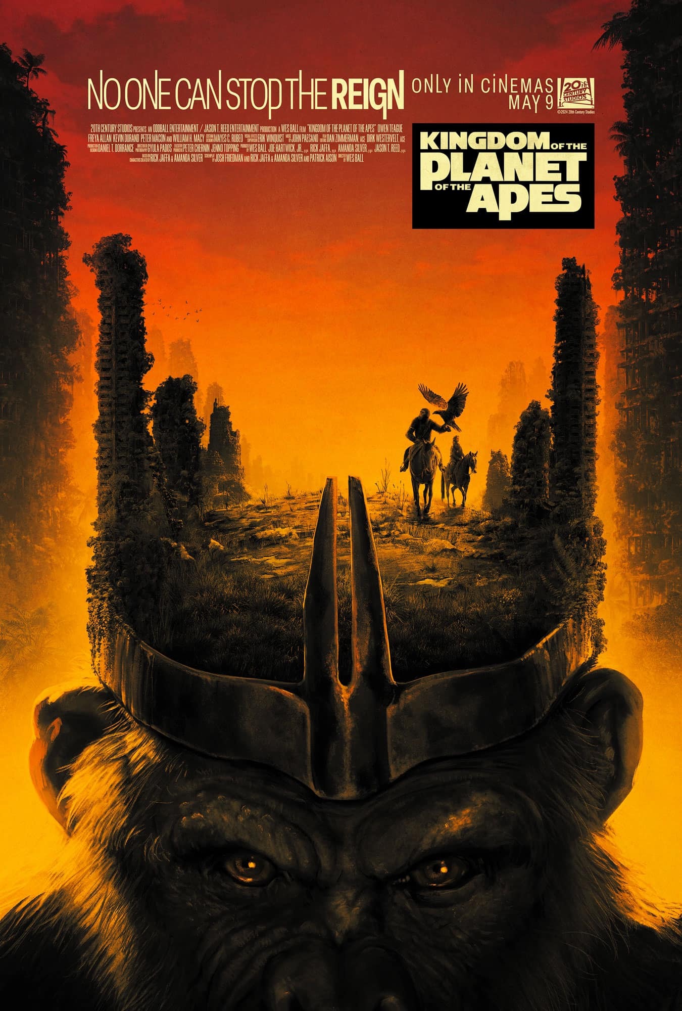 Mega Sized Movie Poster Image for Kingdom of the Planet of the Apes (#16 of 22)