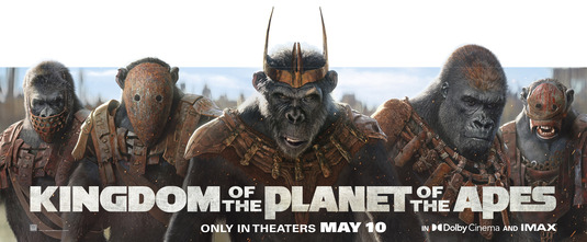 Kingdom of the Planet of the Apes Movie Poster