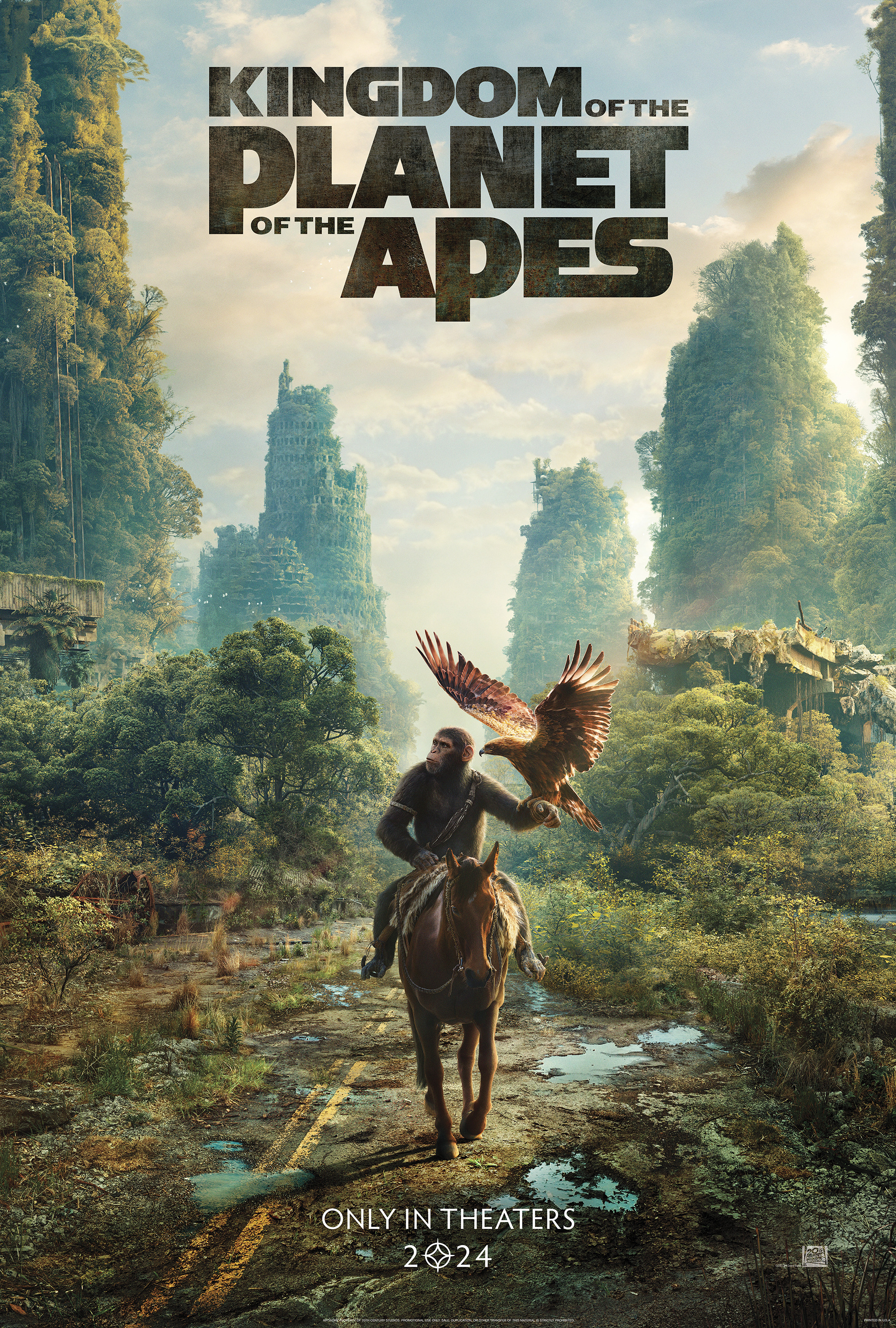 Mega Sized Movie Poster Image for Kingdom of the Planet of the Apes (#1 of 19)