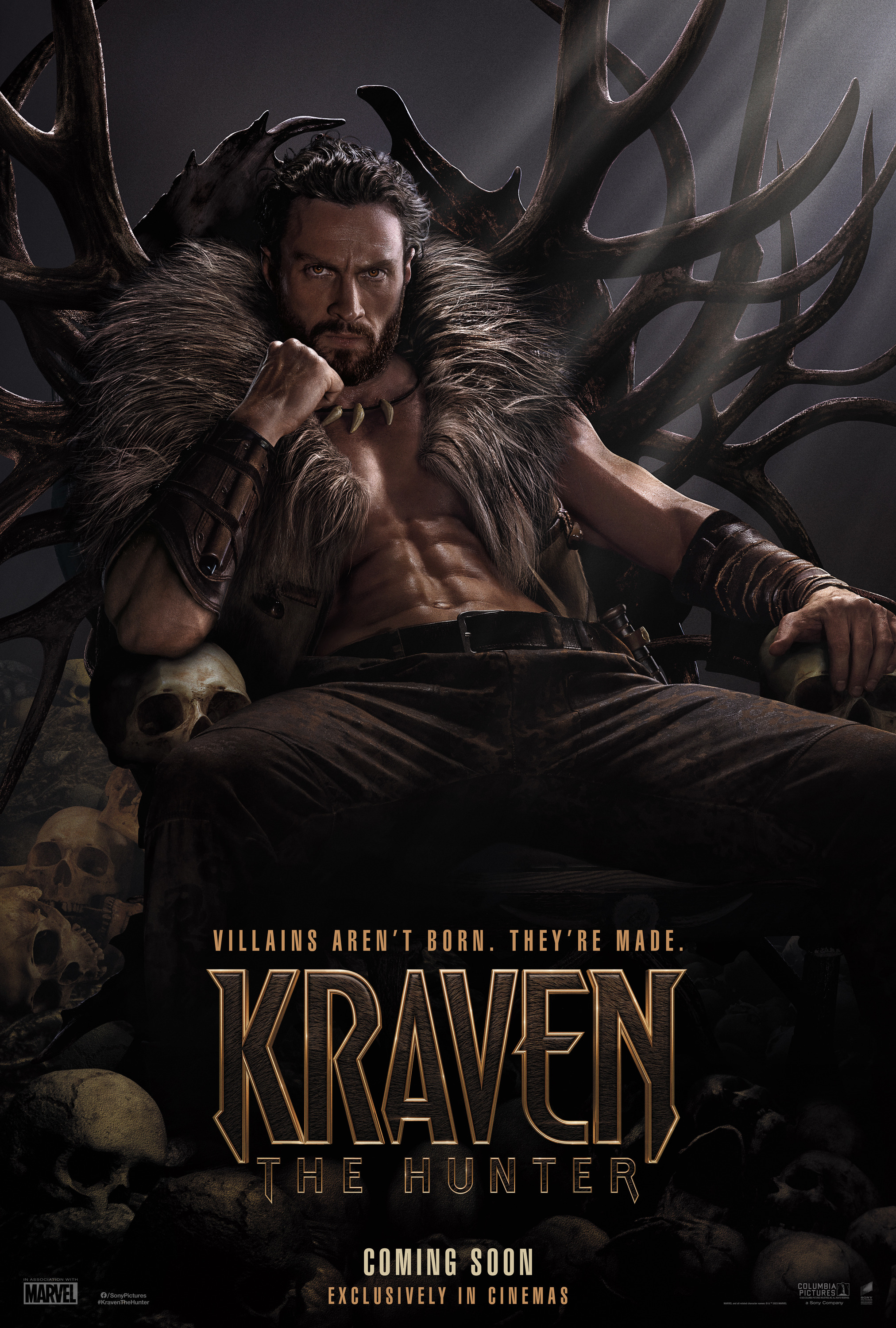 Mega Sized Movie Poster Image for Kraven the Hunter 