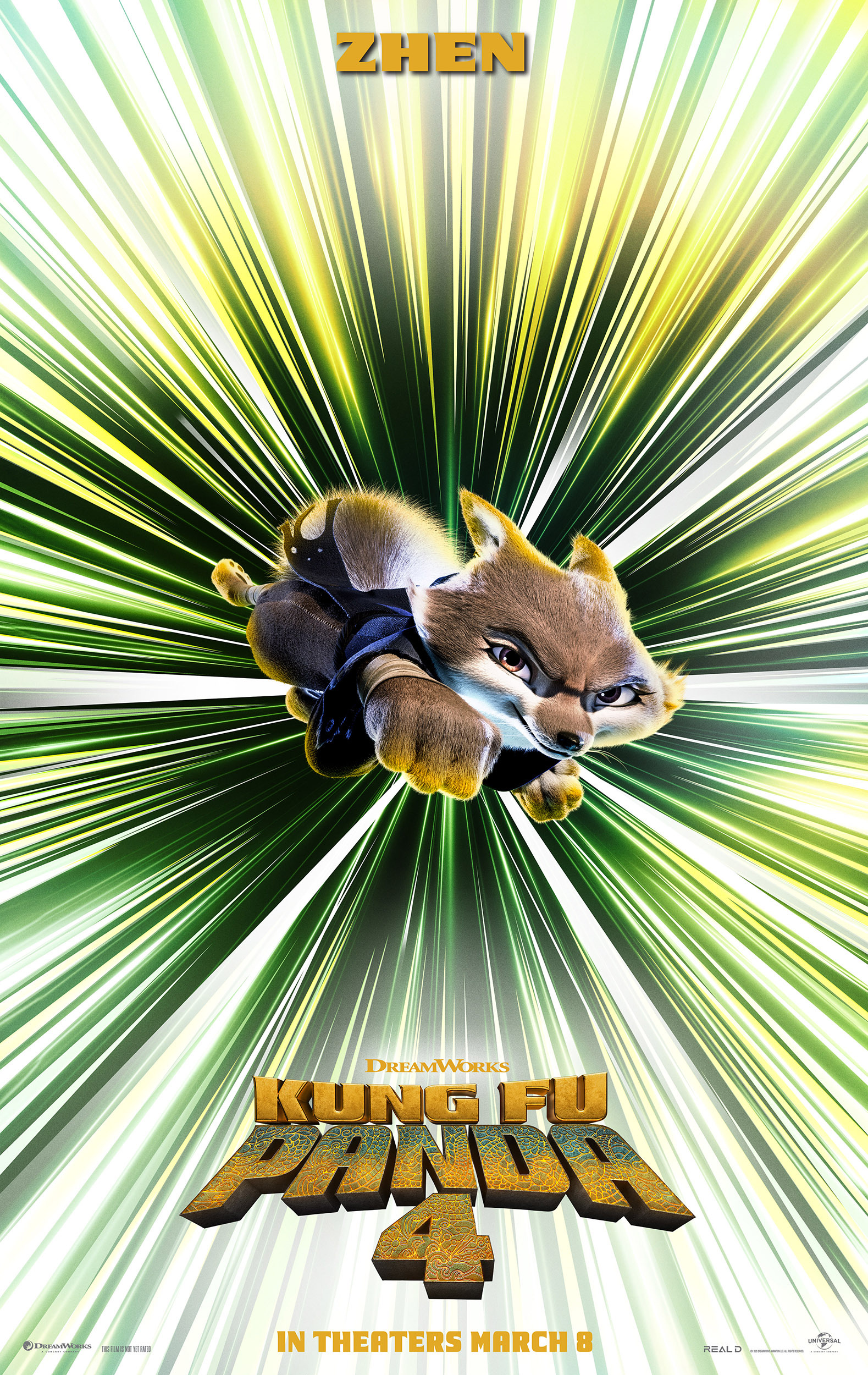 Mega Sized Movie Poster Image for Kung Fu Panda 4 (#17 of 20)