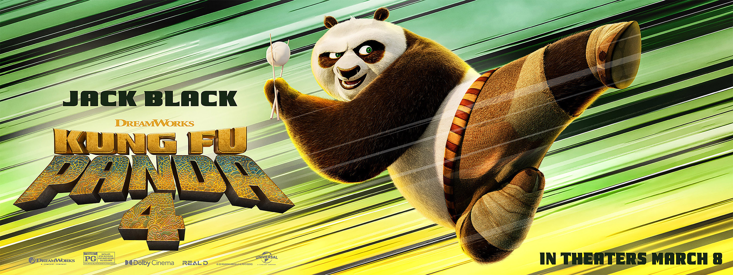 Mega Sized Movie Poster Image for Kung Fu Panda 4 (#18 of 20)