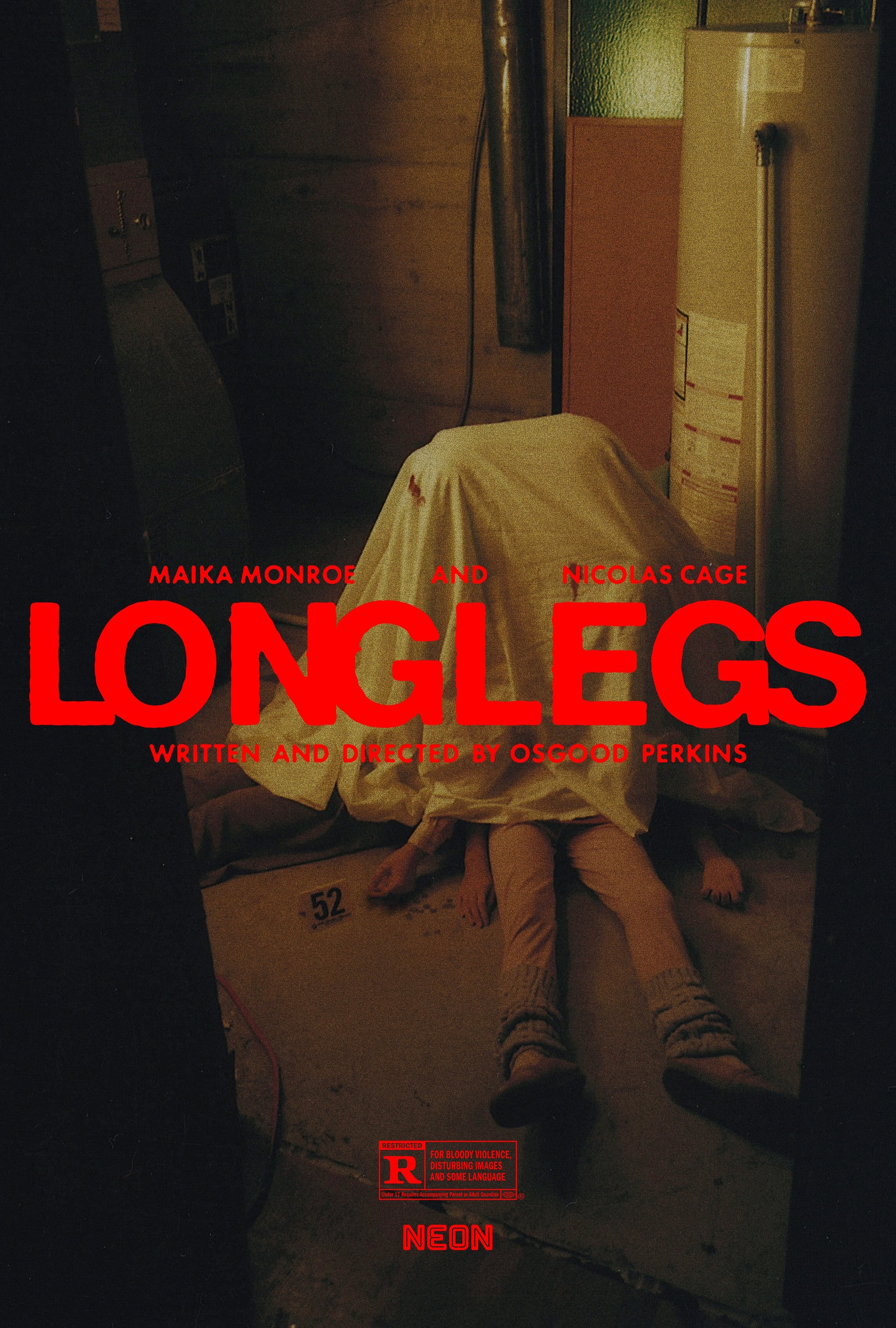 Mega Sized Movie Poster Image for Longlegs (#4 of 7)