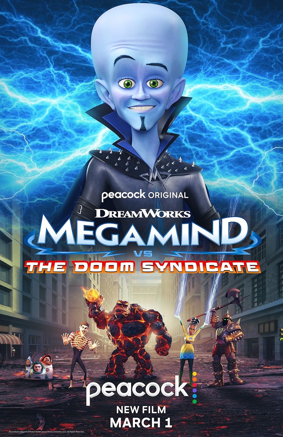 Extra Large Movie Poster Image for Megamind vs. The Doom Syndicate 