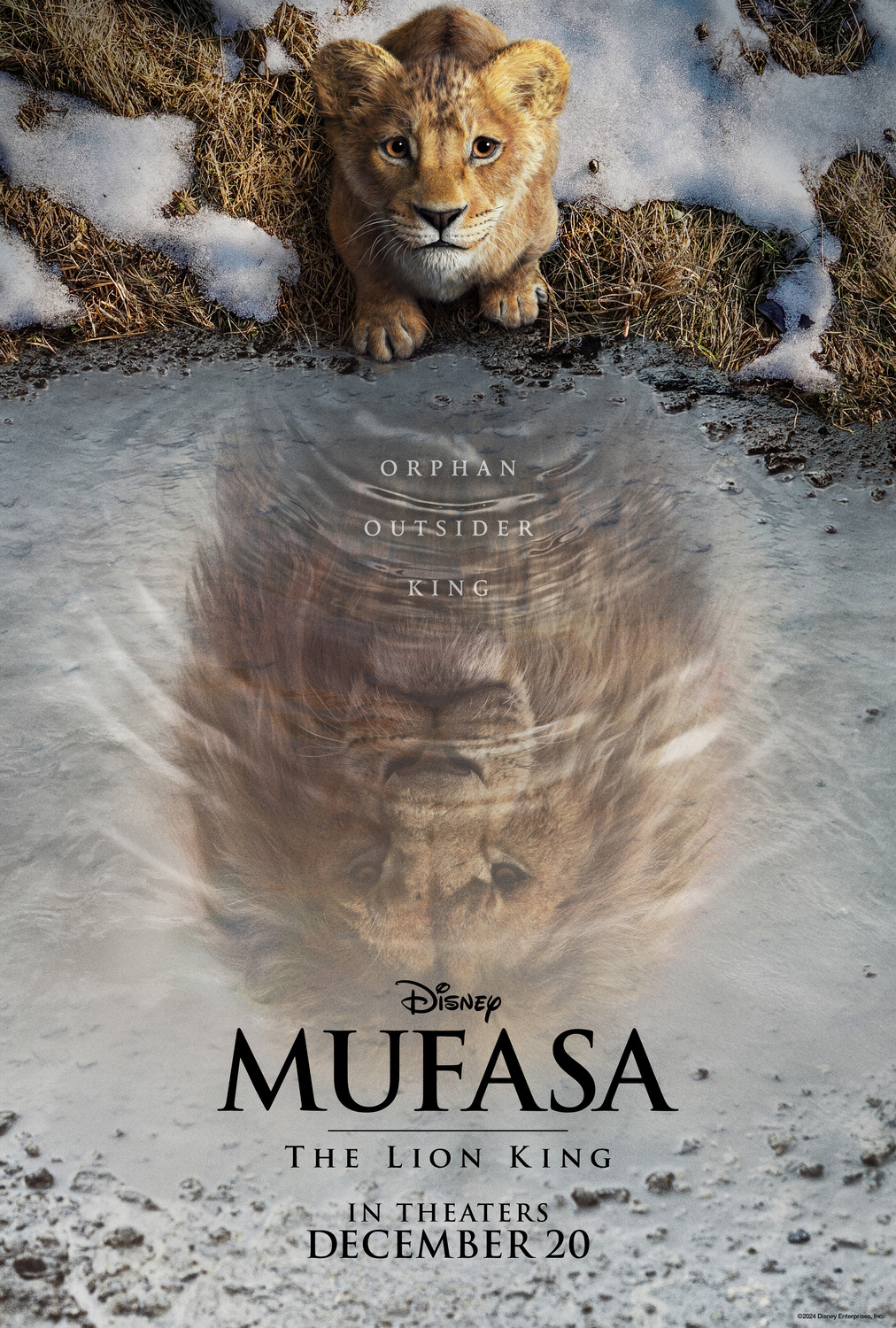 Extra Large Movie Poster Image for Mufasa: The Lion King 