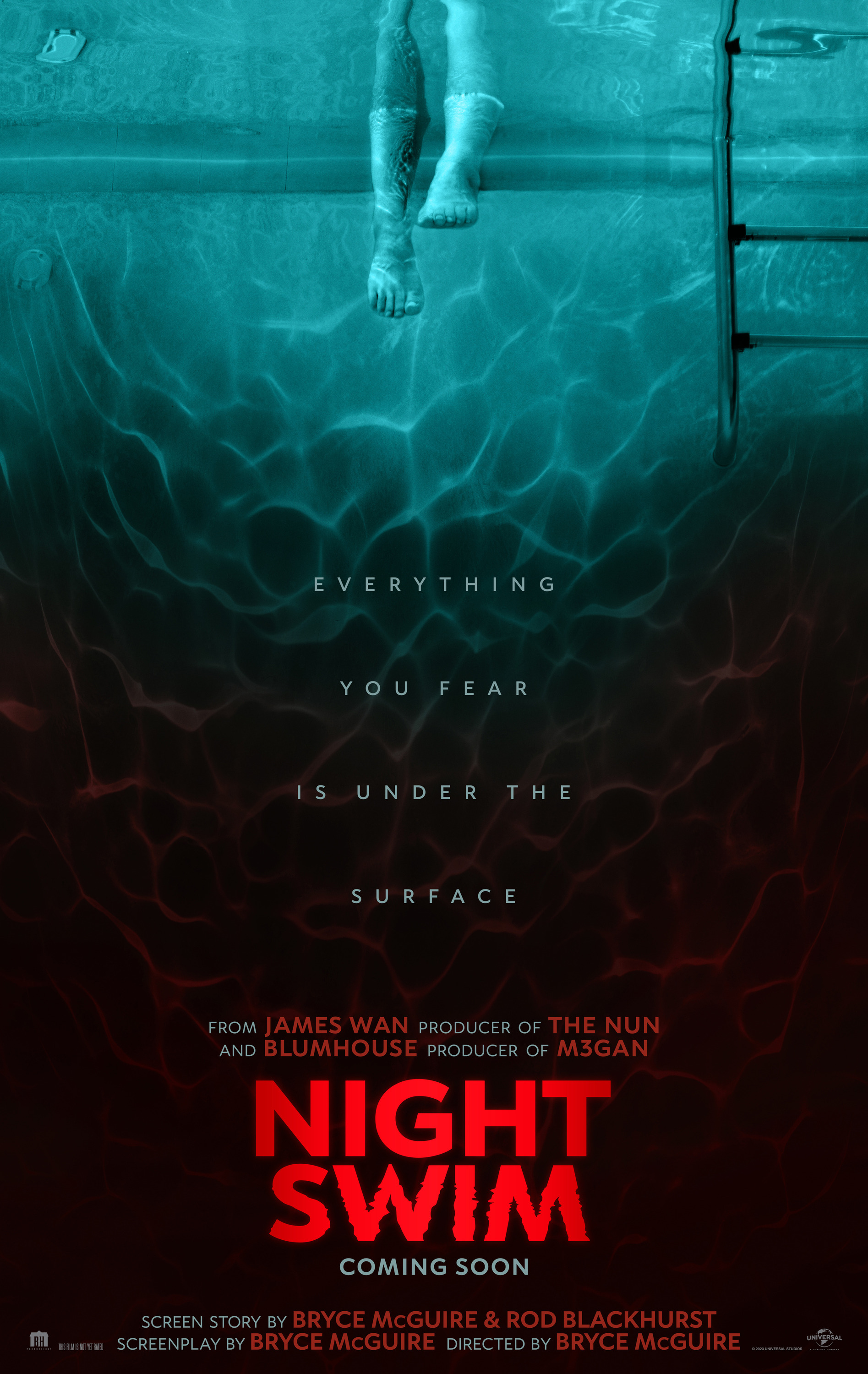 Mega Sized Movie Poster Image for Night Swim (#1 of 2)