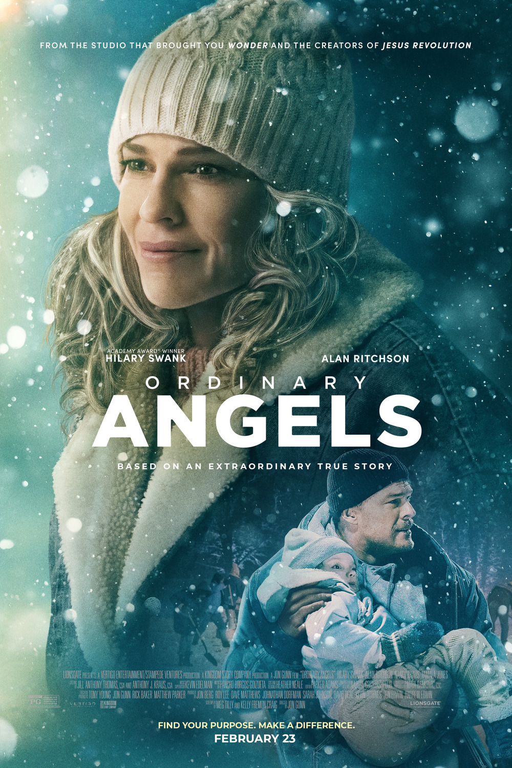 Extra Large Movie Poster Image for Ordinary Angels (#2 of 7)